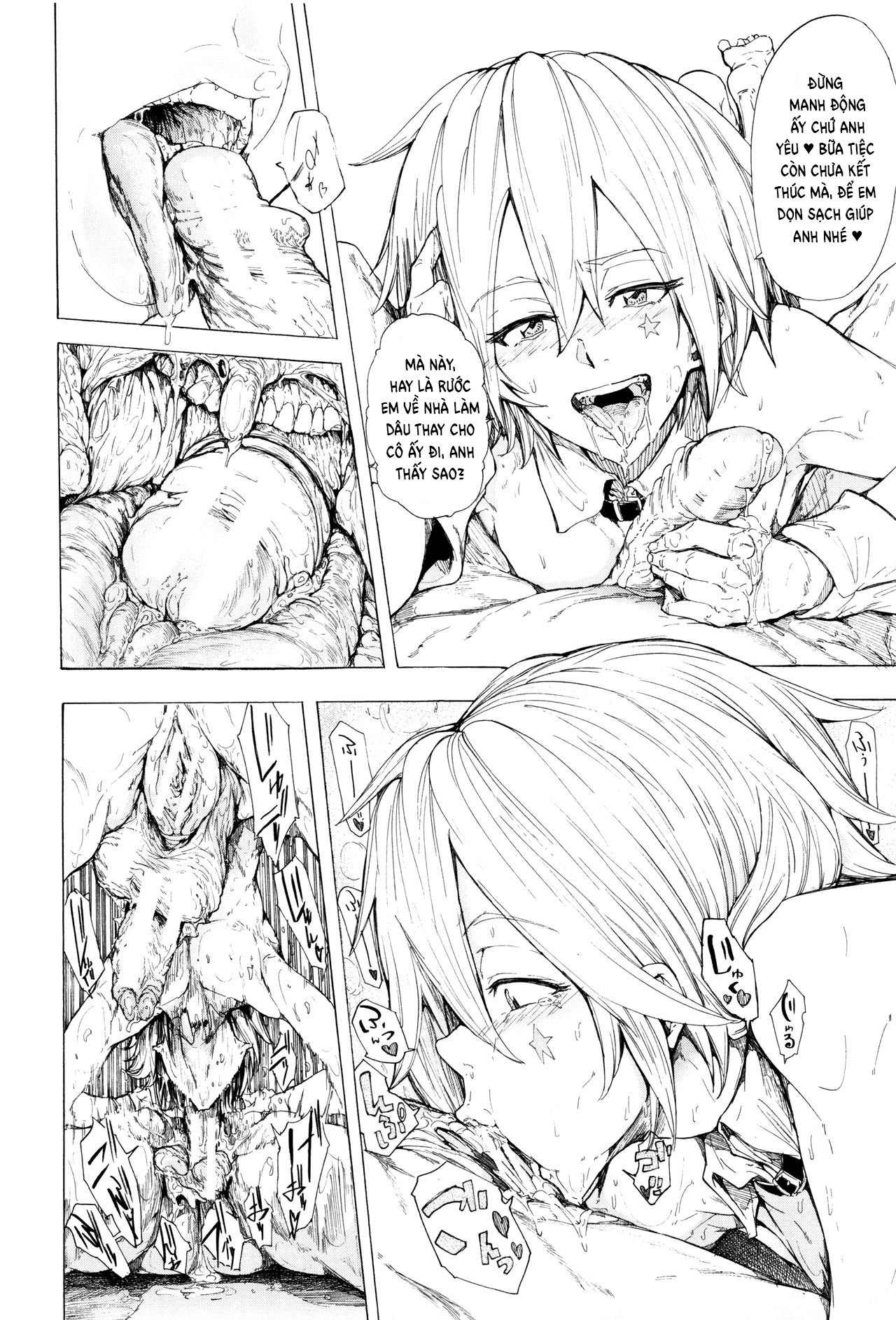 Đọc truyện hentai Juurin no Ame - Chap 5.2