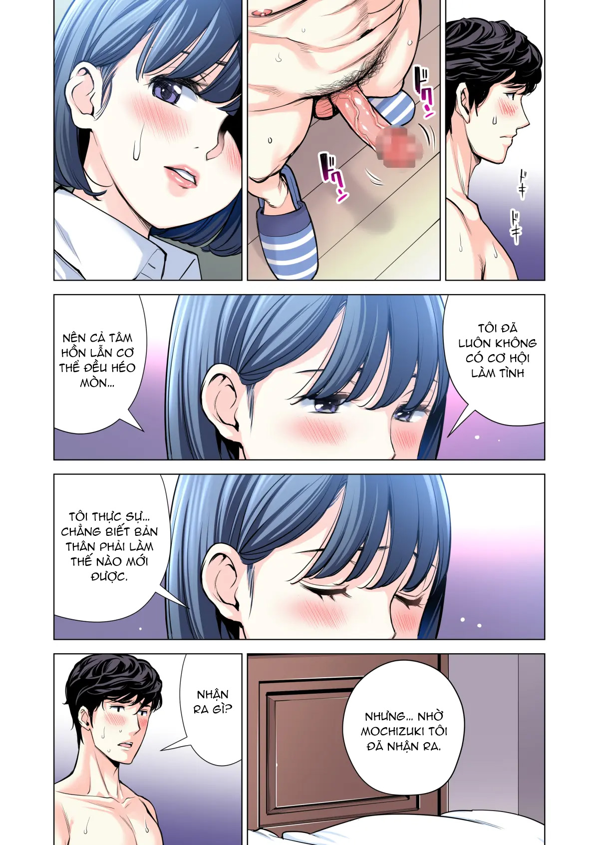 Đọc truyện hentai Bà chị có chồng ở tổ dân phố rất gợi tình 3: Bữa ăn của người có chồng - Oneshot