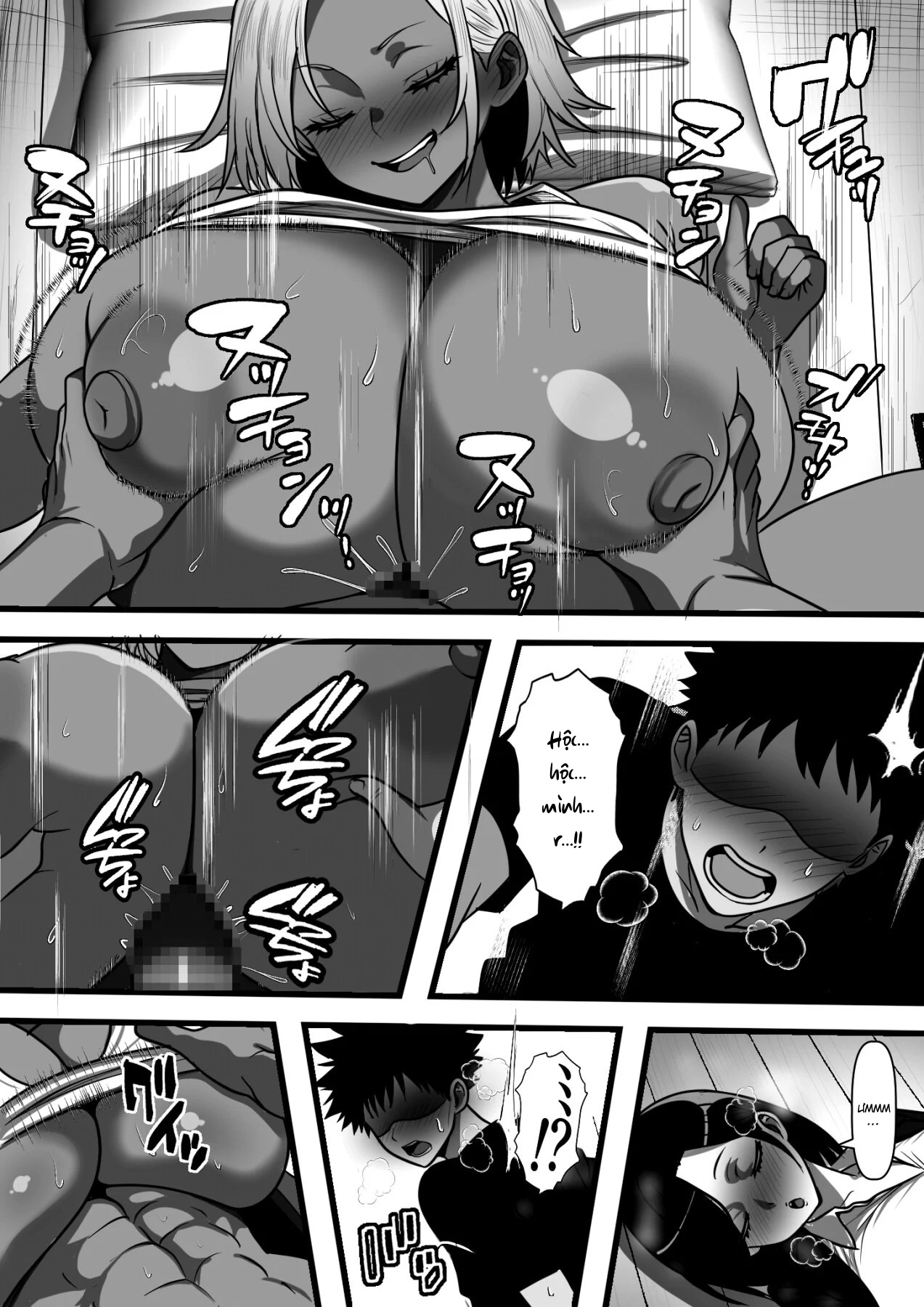 Đọc truyện hentai Mob Danshi datta Ore ga Haha no Kouhai no YanMama o Haramaseru made no Hanashi - Oneshot