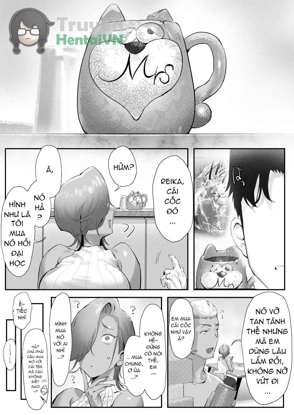 Đọc truyện hentai Onna Gal Joushi to Furin suru Hanashi 5 - Chap 2 - End