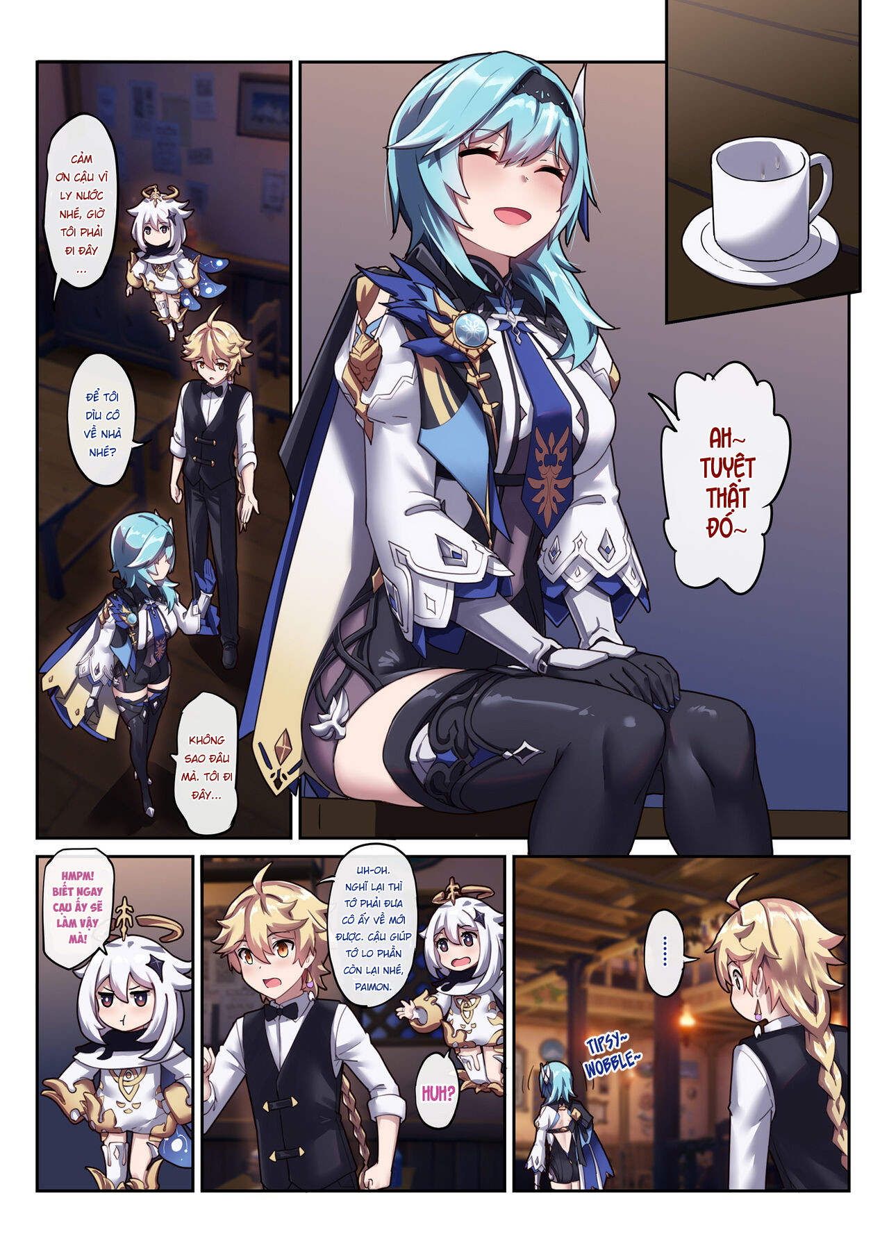 Đọc truyện hentai Eula say rượu - Oneshot nuột