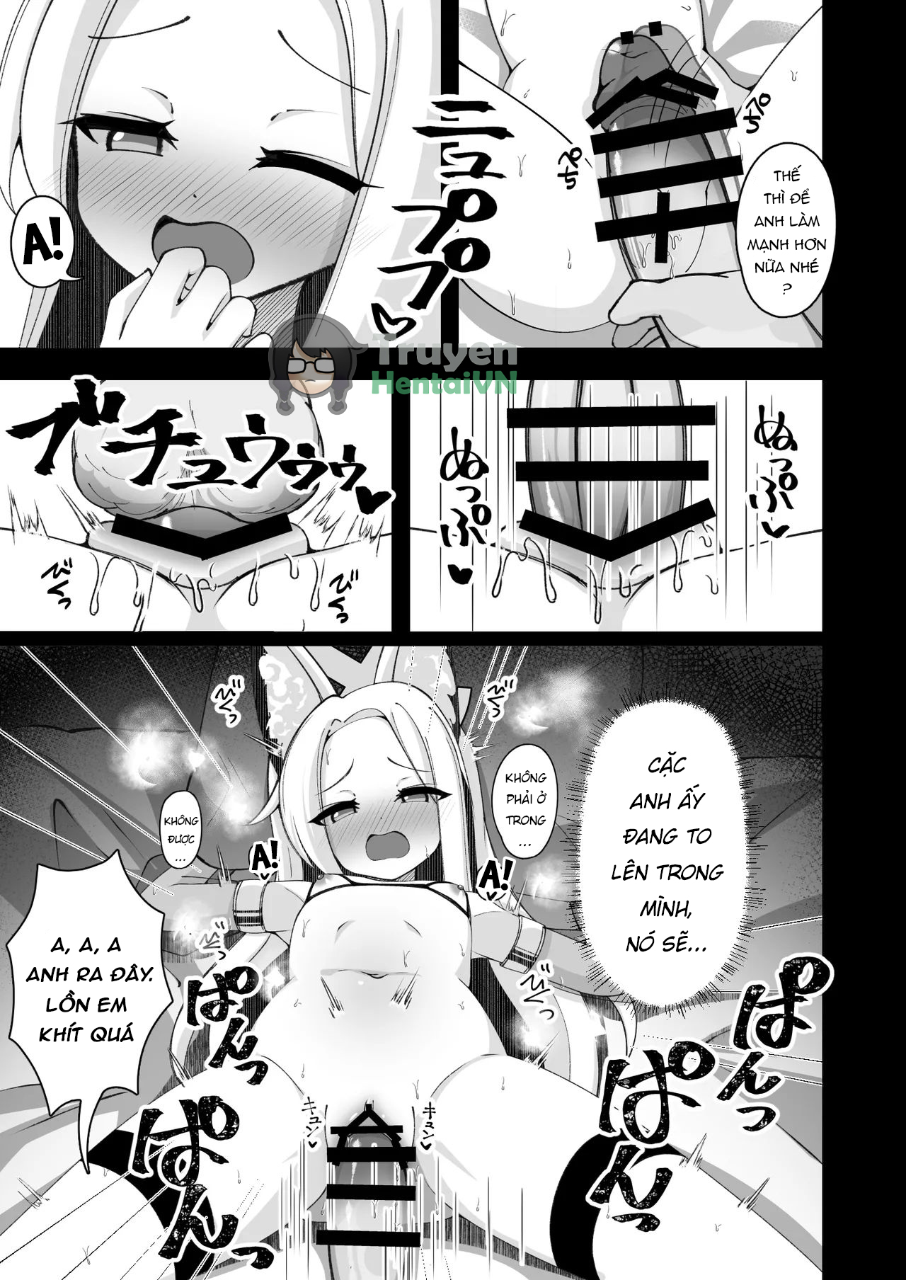 Đọc truyện hentai Eden Jouyaku no Uragawa de. (Blue Archive) - Oneshot