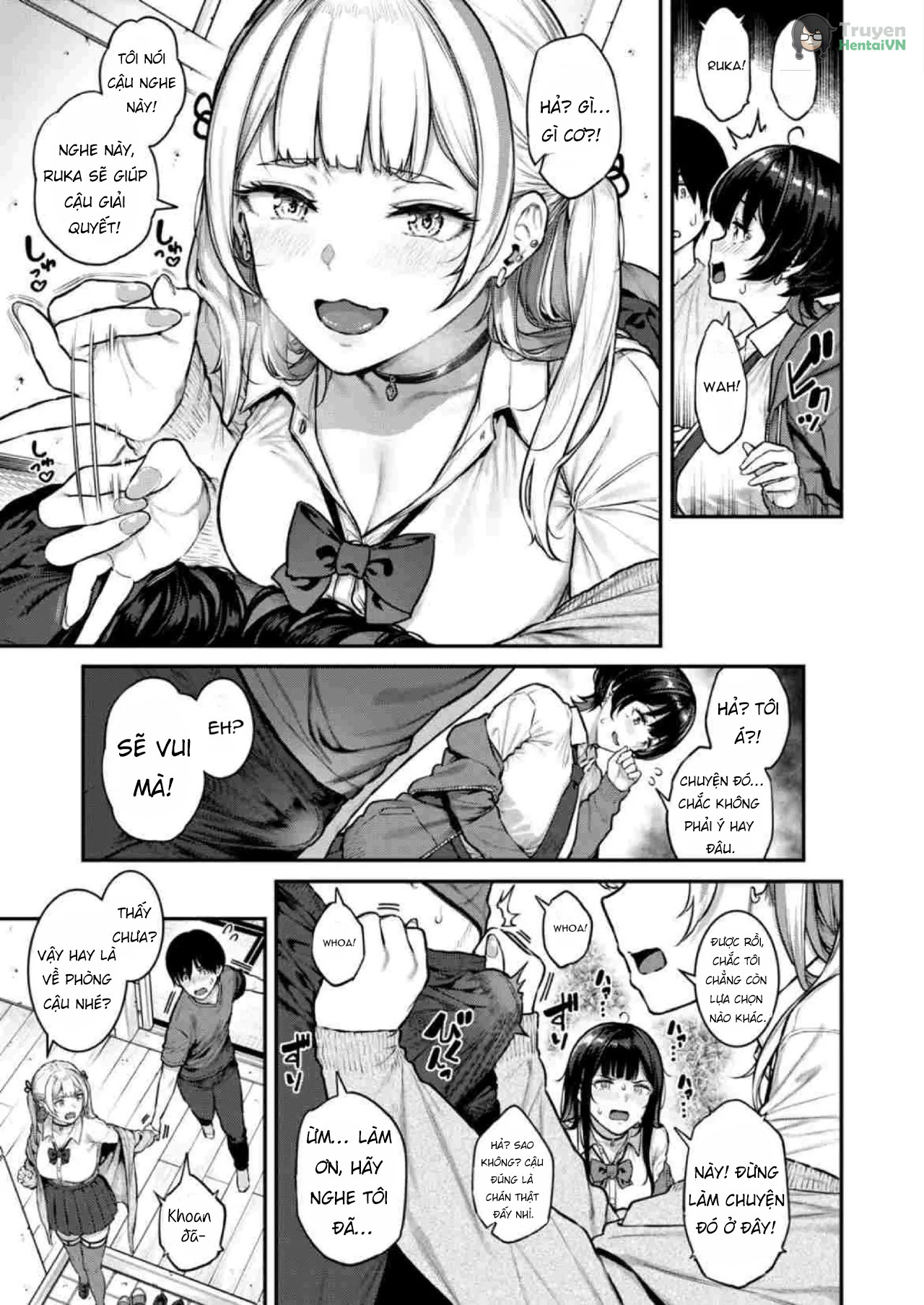 Đọc truyện hentai Ippatsu Nuitekureru Basaki no Gal - Oneshot