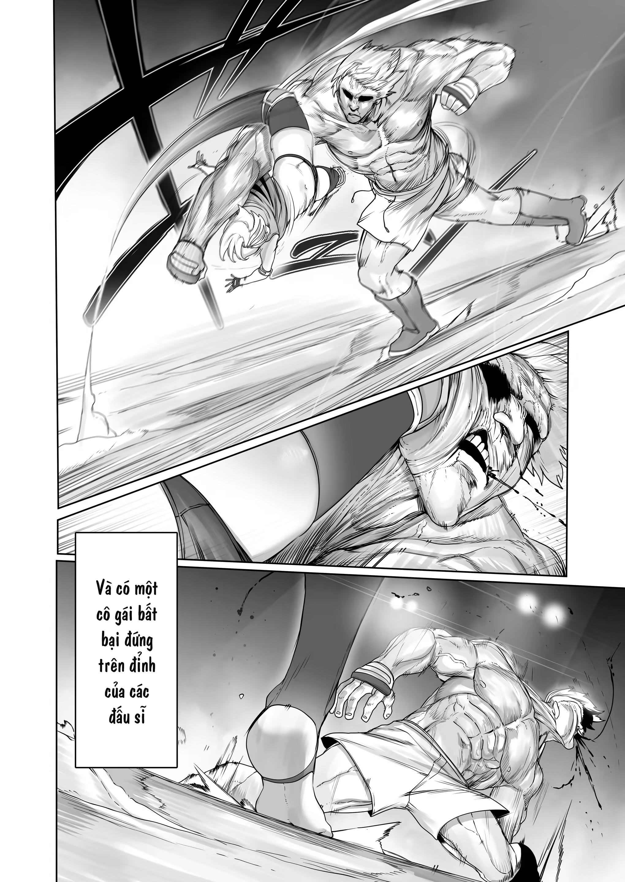 Đọc truyện hentai Battle Rape -Touka the Undefeated's Day of Humiliation- - Oneshot