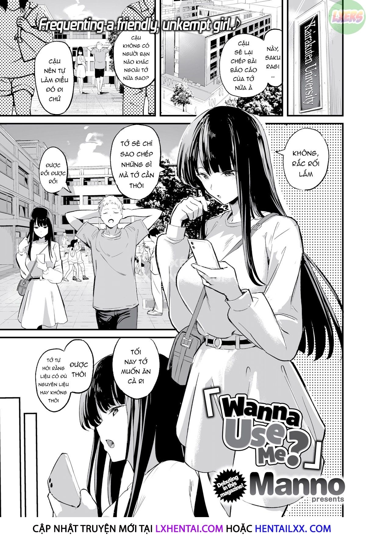 Đọc truyện hentai Muốn sử dụng tớ chứ? - Oneshot