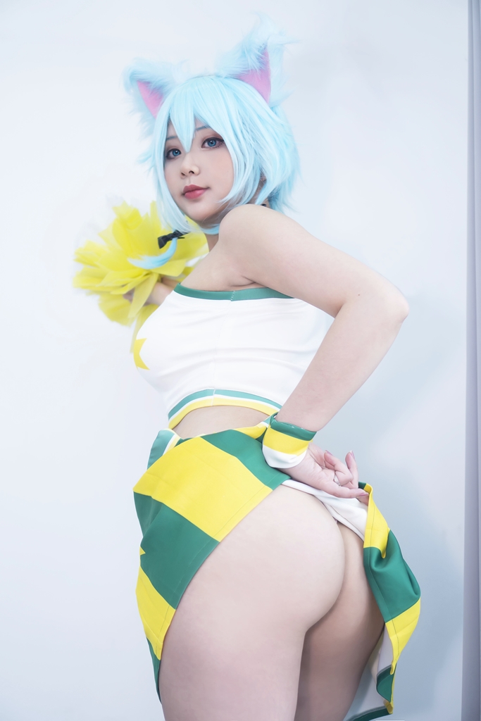Đọc truyện hentai Tuyển tập Albums siêu phẩm Cosplay - Chap 702 - Hana Bunny – Sinon Cheerleader