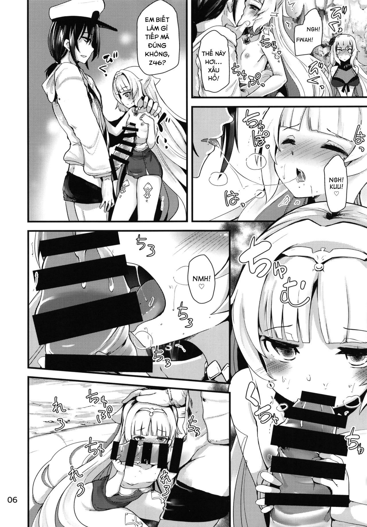 Đọc truyện hentai Natsu no Nikupuni (Azur Lane) - Oneshot