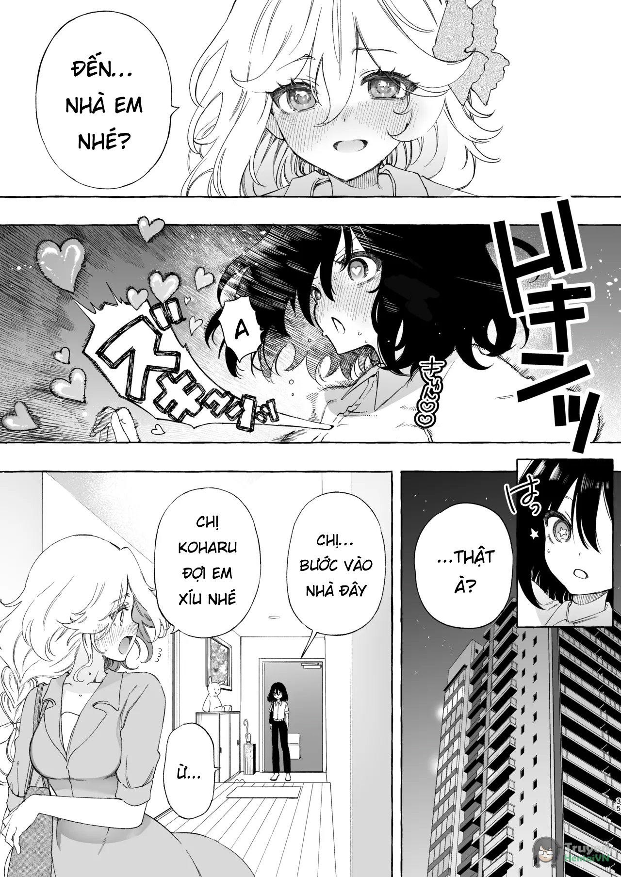 Đọc truyện hentai Mimi de Koishita Douryou ~OnaSuppo Onsei Otaku Onna ga Douryou no Koe ni Hannou Shite Ikimakuri~ - Oneshot