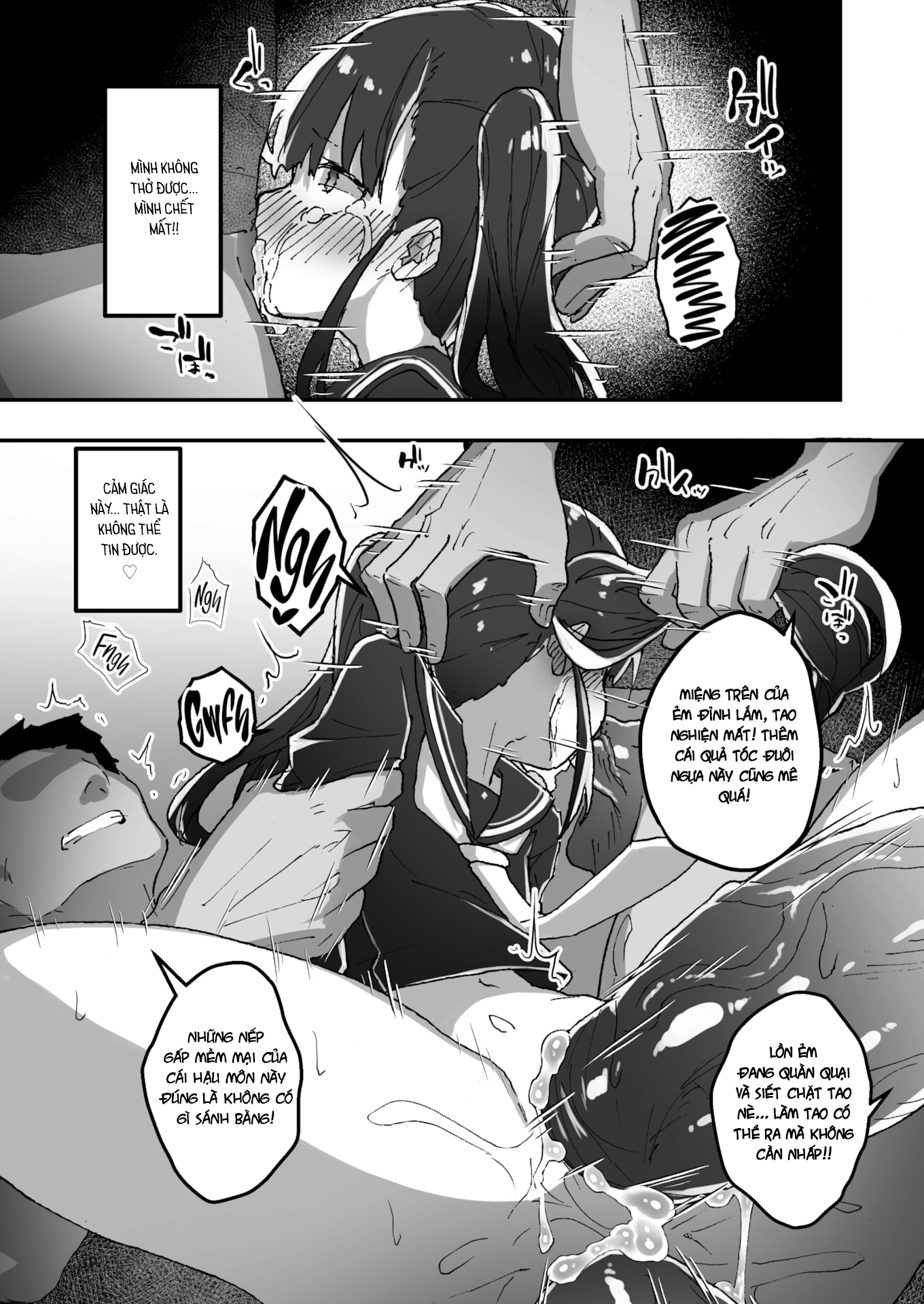 Đọc truyện hentai Hoan lạc mỗi ngày - Chap 6.5 - Xếp hàng xả stress tại toilet công cộng