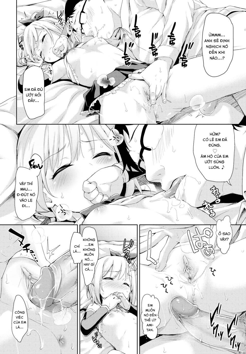 Đọc truyện hentai Công Việc Của Cô Gái Phép Thuật - Oneshot