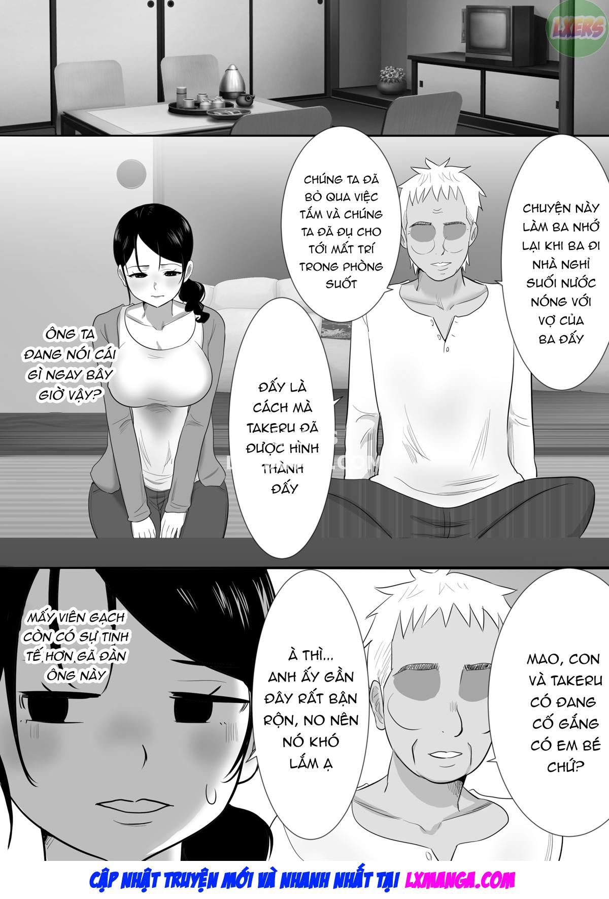 Đọc truyện hentai Ở cùng bố vợ - Oneshot