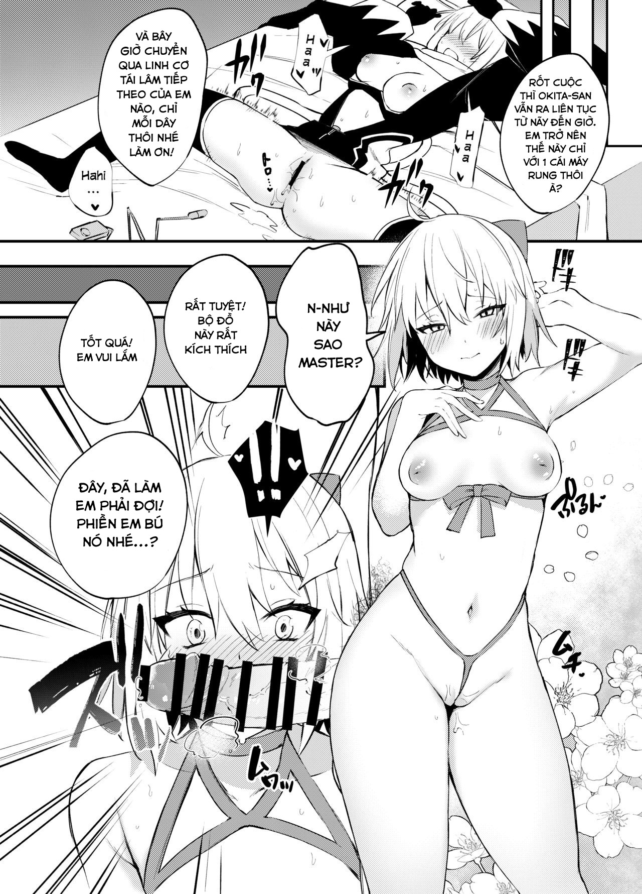 Đọc truyện hentai Okita-san không thể chịu được nữa! - Oneshot