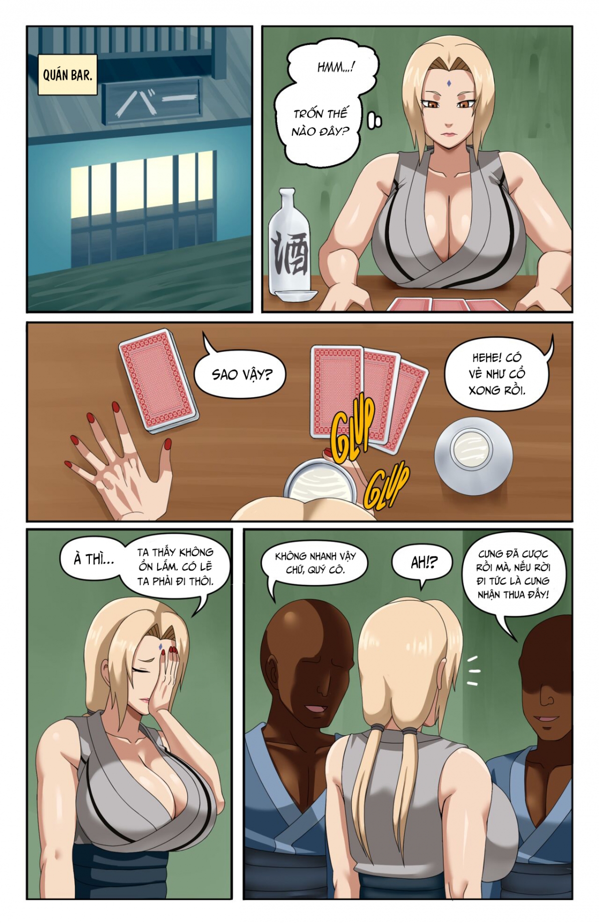 Đọc truyện hentai Địt bỏ mẹ Tsunade! - Oneshot