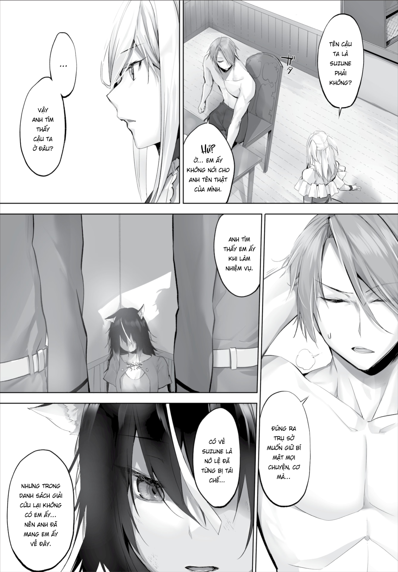 Đọc truyện hentai Nô lệ tai mèo - Chap 7(YURI!!!)