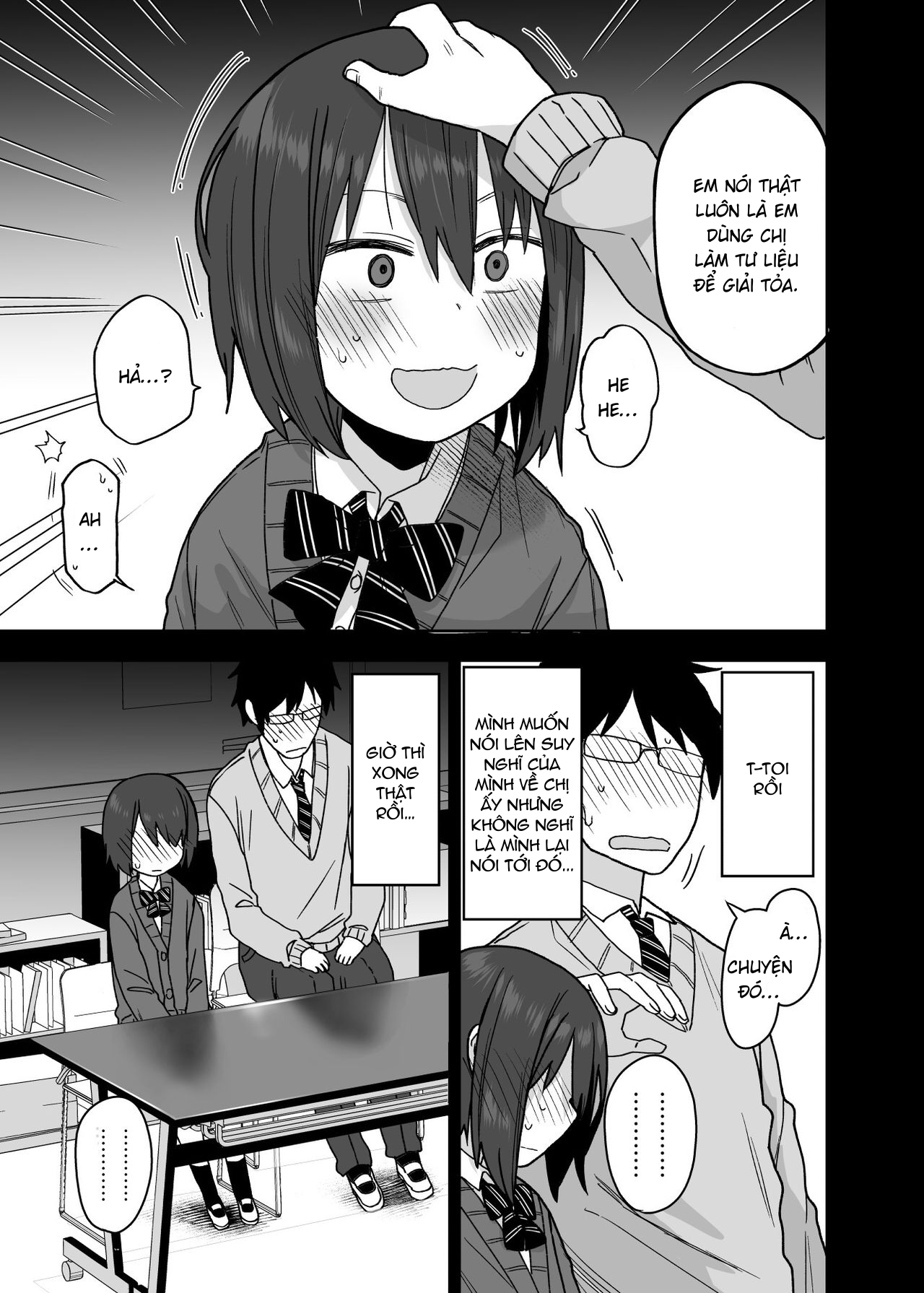 Đọc truyện hentai Vì senpai cho phép nên tôi đã làm chuyện đó với chị ấy - Chap 1