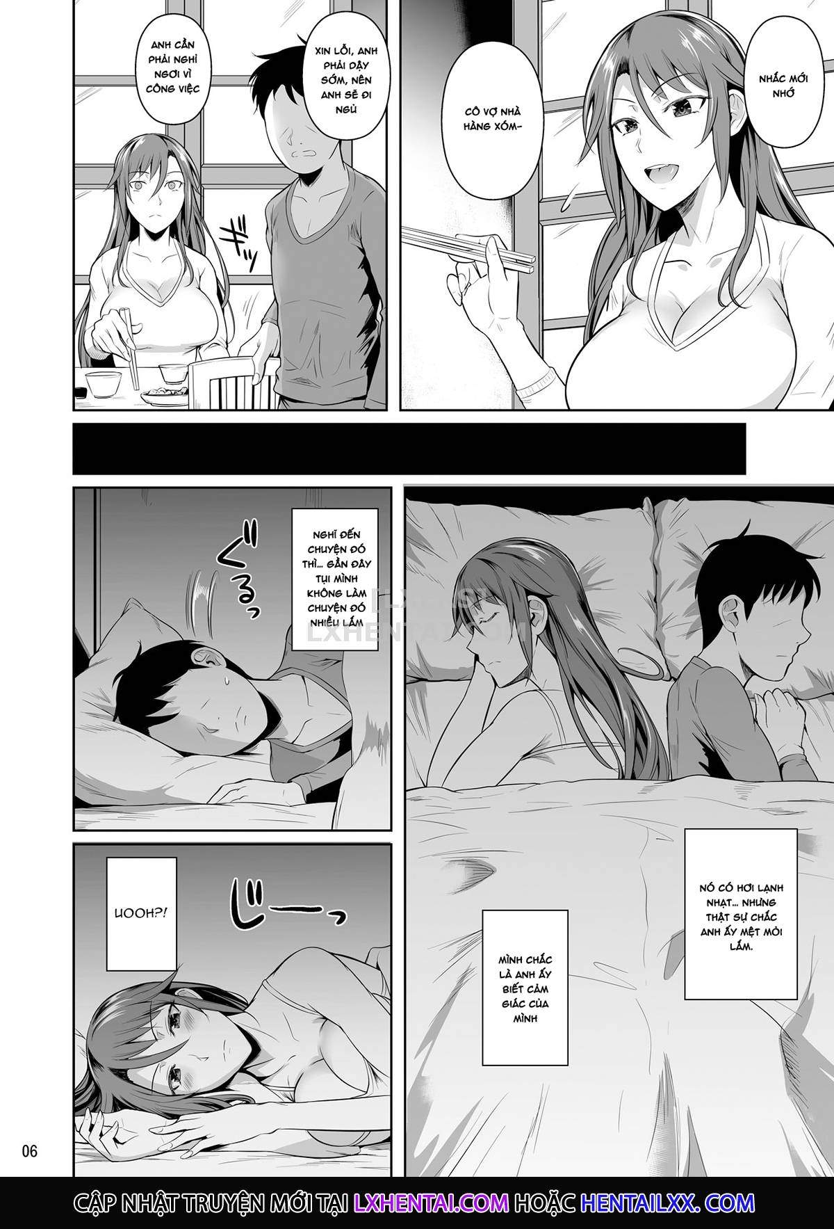 Đọc truyện hentai The Downtown Shopping Street's Wife's Holes - Chap 3