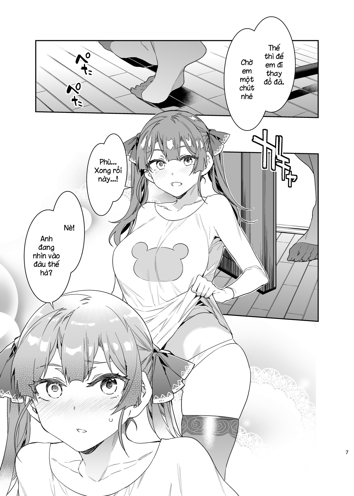 Đọc truyện hentai Senchou wa Ichimi ...Kimi... no Okusan ni Narimashita - Oneshot