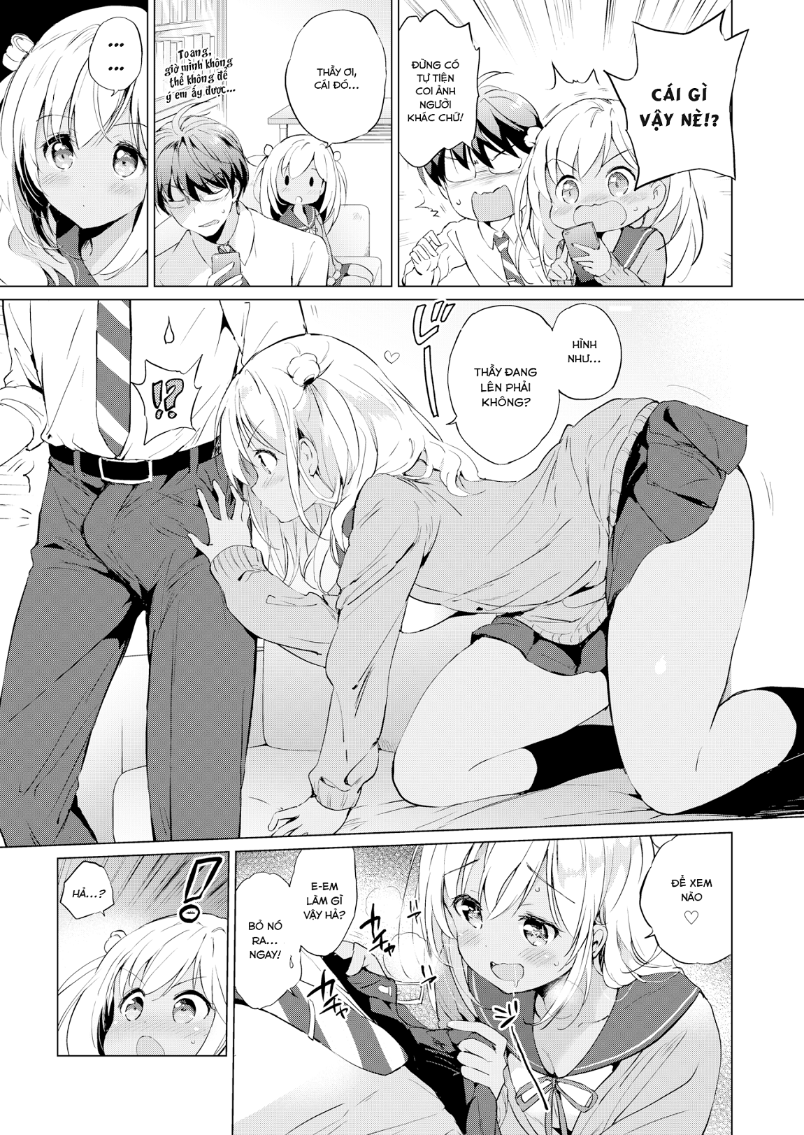 Đọc truyện hentai Thầy ơi! Em yêu thầy!! - Oneshot