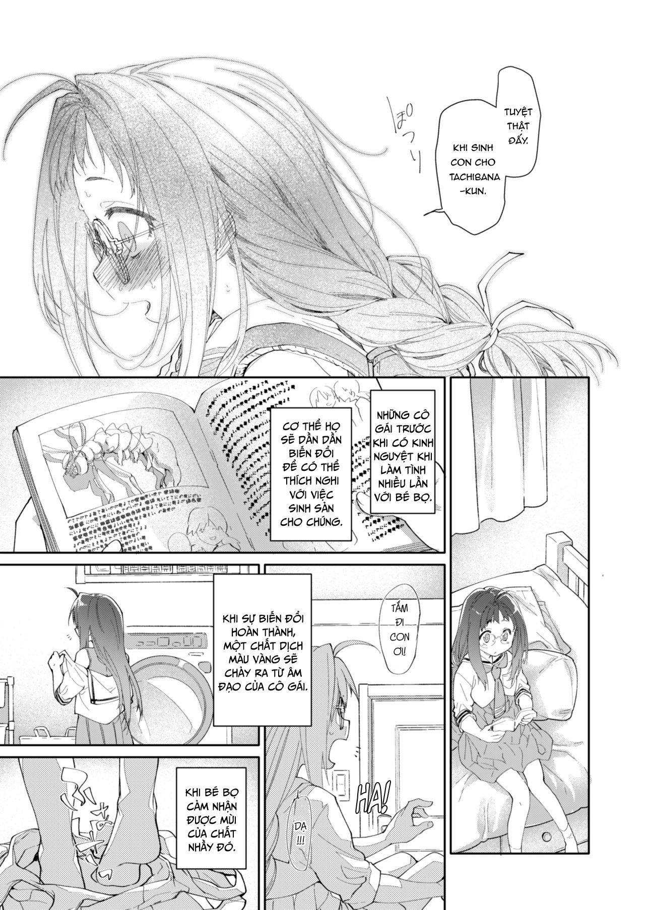 Đọc truyện hentai Chiếc váy và kí sinh trùng - Chap 2