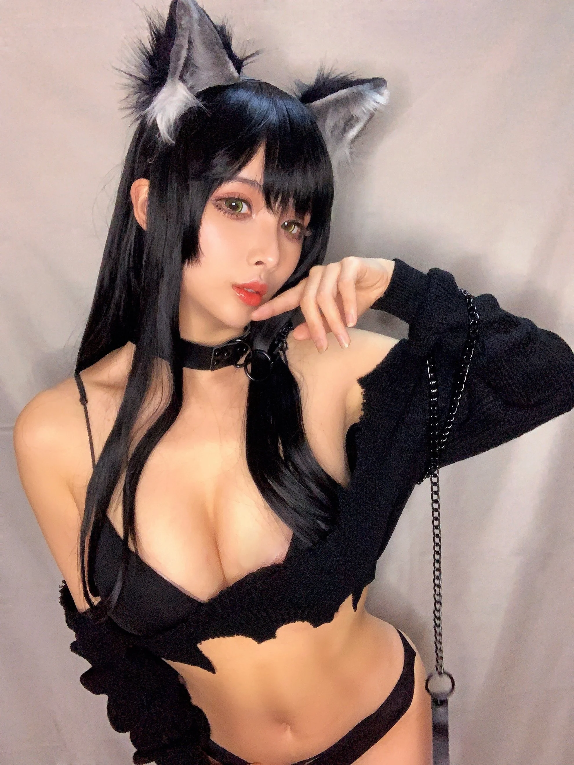 Đọc truyện hentai Tuyển tập Albums siêu phẩm Cosplay - Chap 1047 - [rioko] Black skin