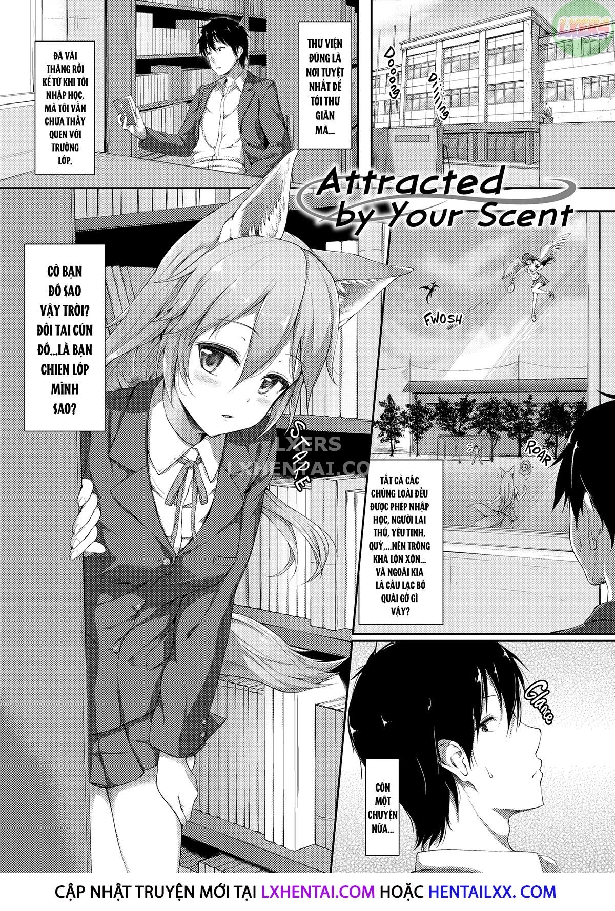 Đọc truyện hentai Tình yêu đa chủng loài 101 - Chap 6 - Attracted by Your Scent