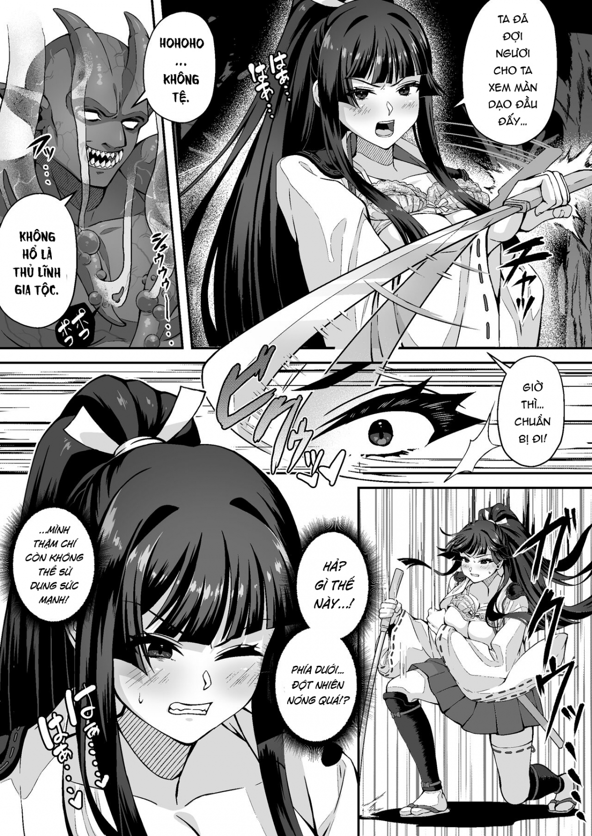 Đọc truyện hentai Nhà trừ tà bậc thầy, ma quỷ ở đây ta sẽ hút hết tinh khí - Oneshot