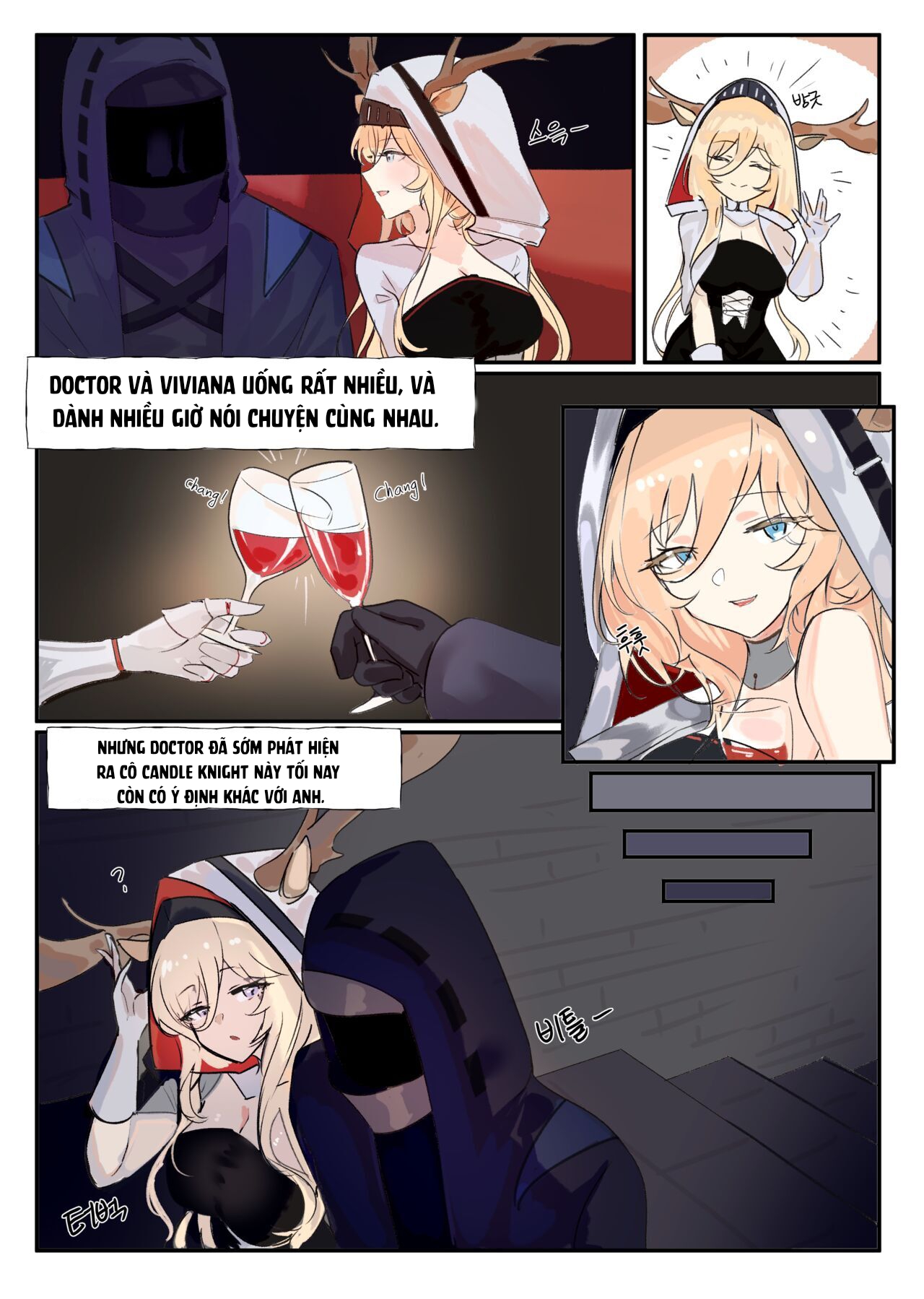 Đọc truyện hentai Lá thư của Viviana. (Arknights) - Oneshot