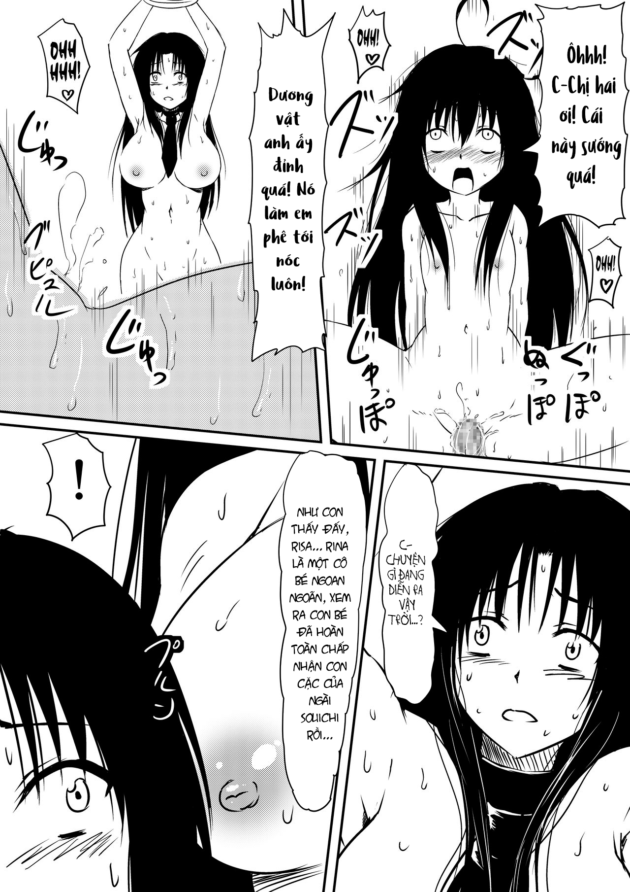 Đọc truyện hentai Thiếu niên và con cặc thần thánh mê hoặc chị em - Chap 3 - hết phần 2