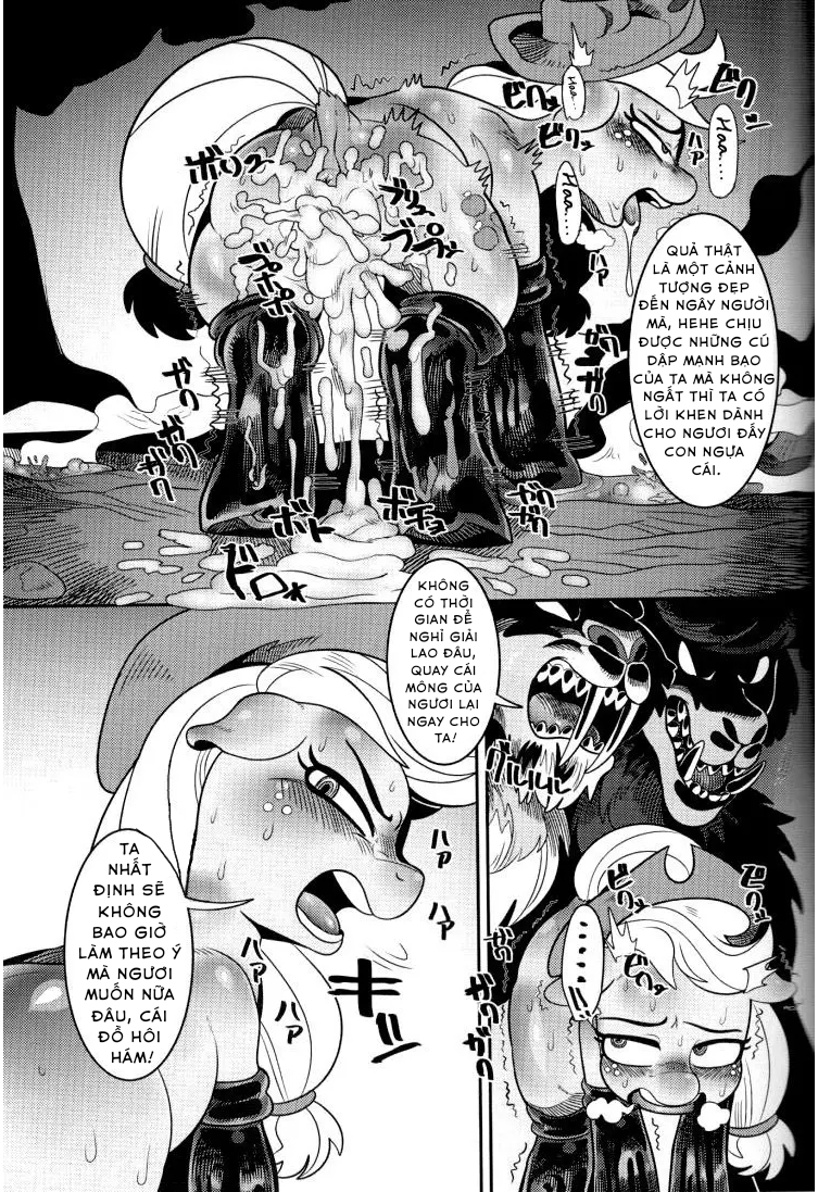 Đọc truyện hentai Applejack vs Chimera - Oneshot
