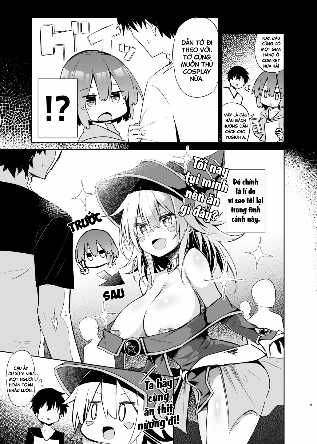 Đọc truyện hentai Chịch em Cosplayer Dark Magician Girl - Oneshot