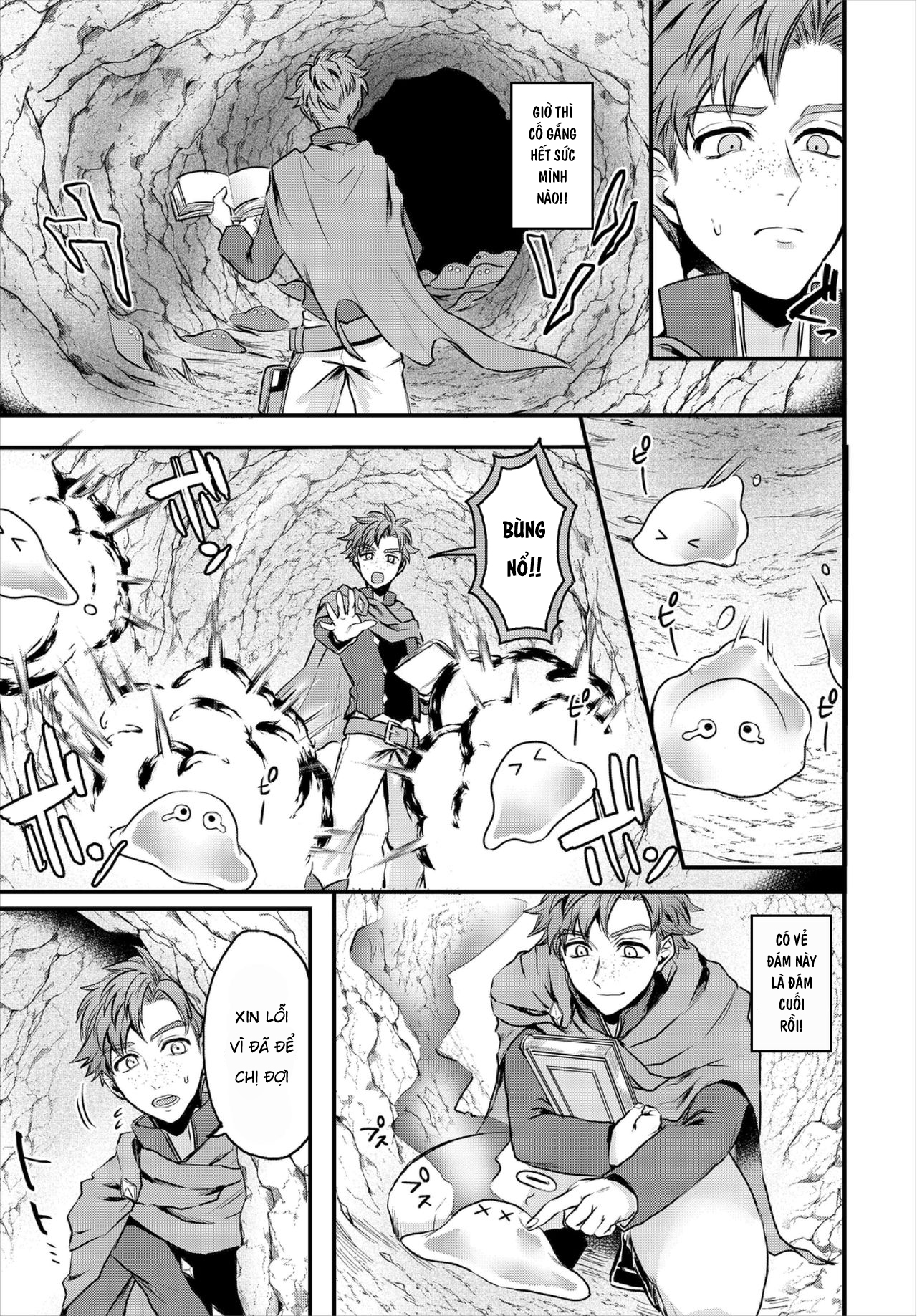 Đọc truyện hentai Cuộc săn slime cùng chị gái quyến rũ - Oneshot