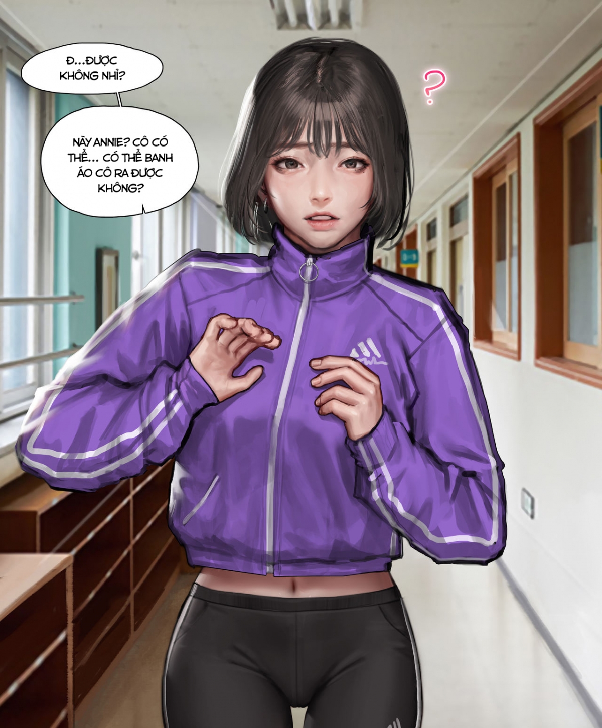Đọc truyện hentai HypnoJK (Hypnosis Education) - Chap 1: Hành lang