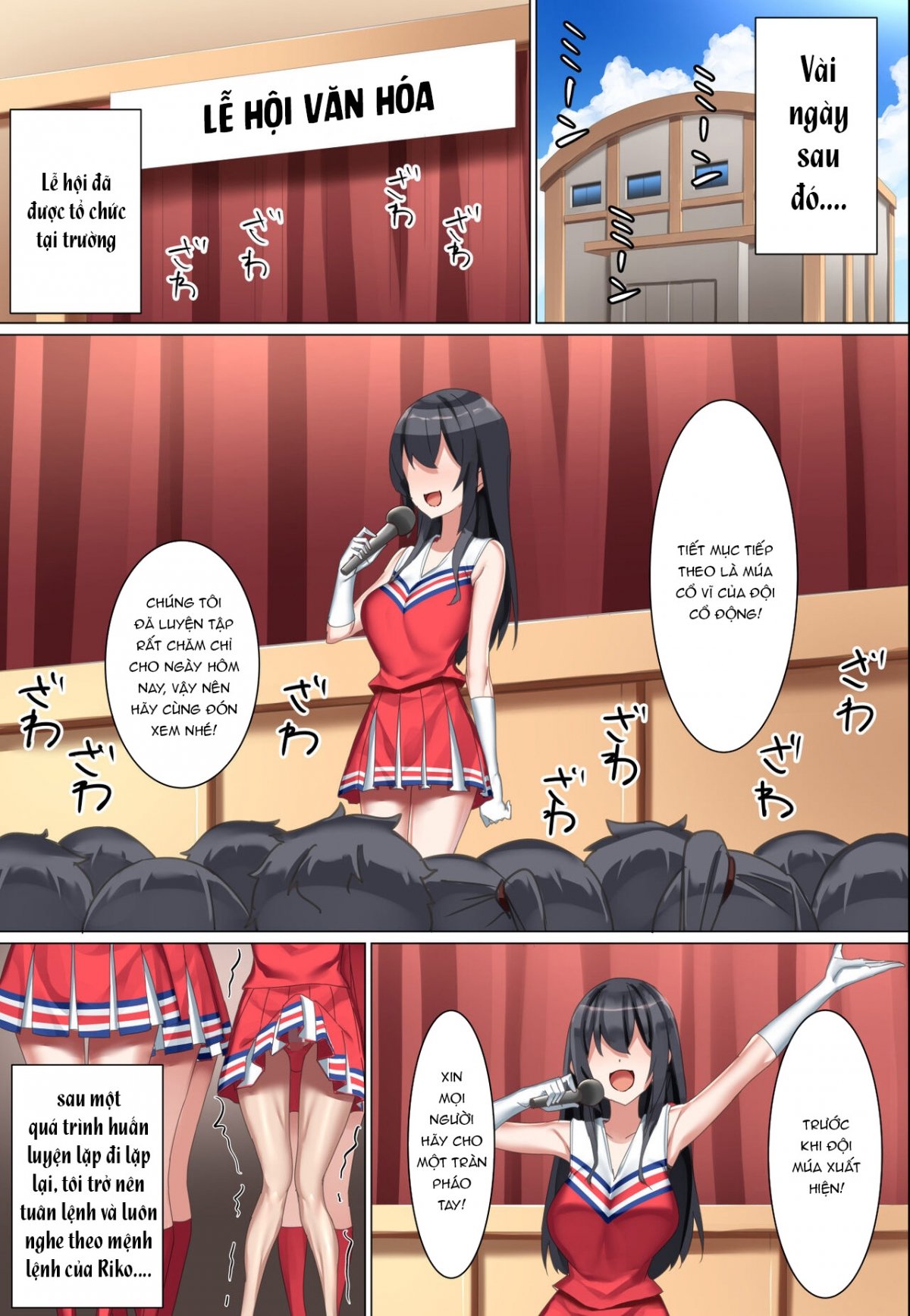 Đọc truyện hentai Kouhai Do-S Cheerleader ni Do-M Choukyou Sareta Otoko no Hanashi. - Chap 2