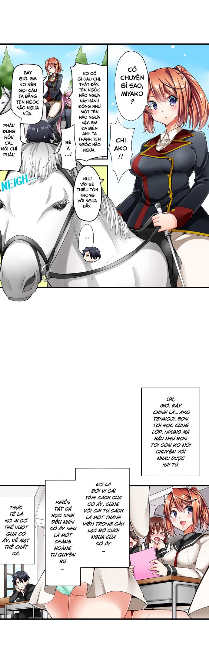 Đọc truyện hentai Tư thế cưỡi ngựa của các cô gái làm cho tôi muốn xuất tinh! - Tập 1: Chưa va chạm!