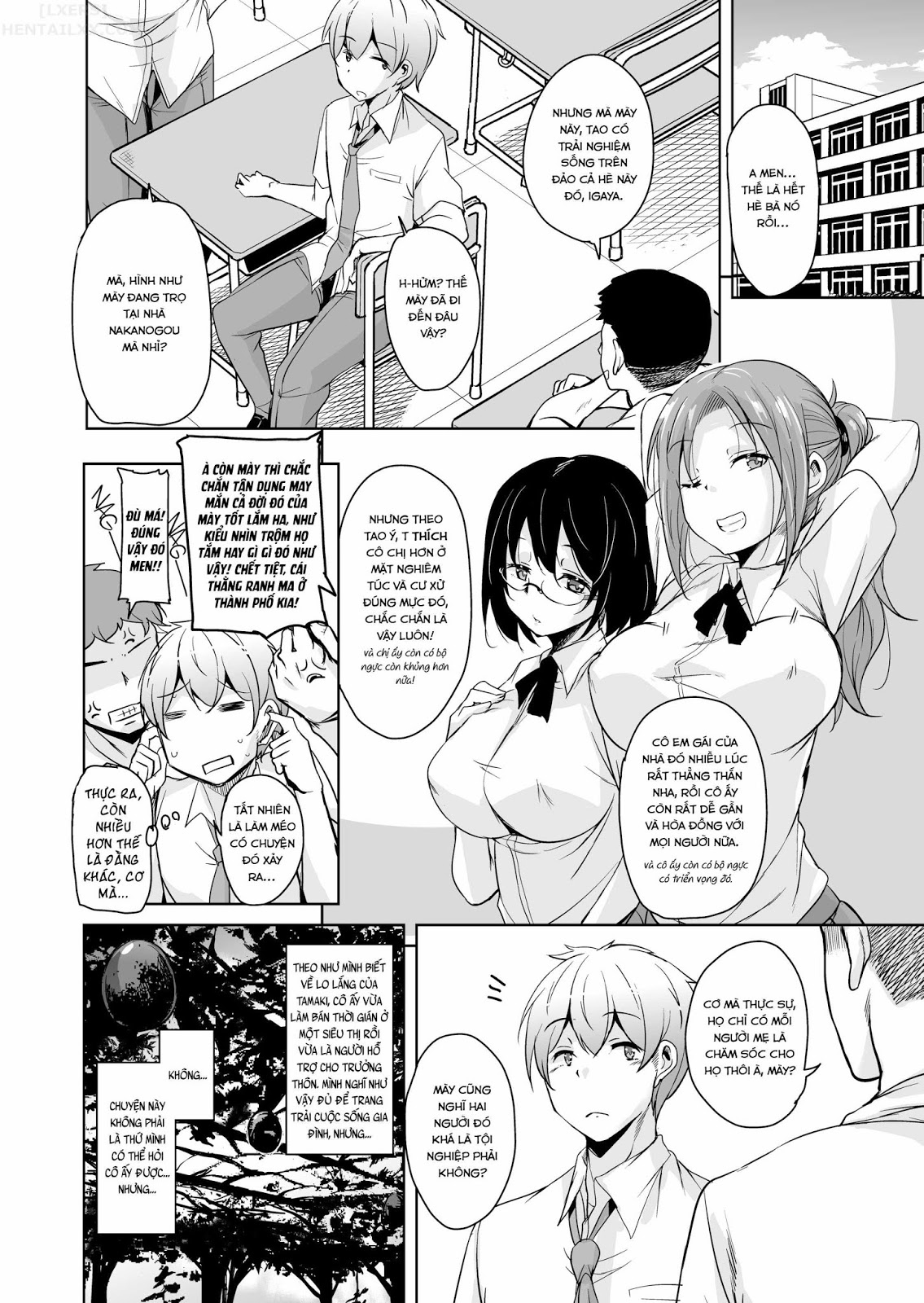 Đọc truyện hentai Tropical Island Maniacs: My Host Family is so Lewd! - Chap 4