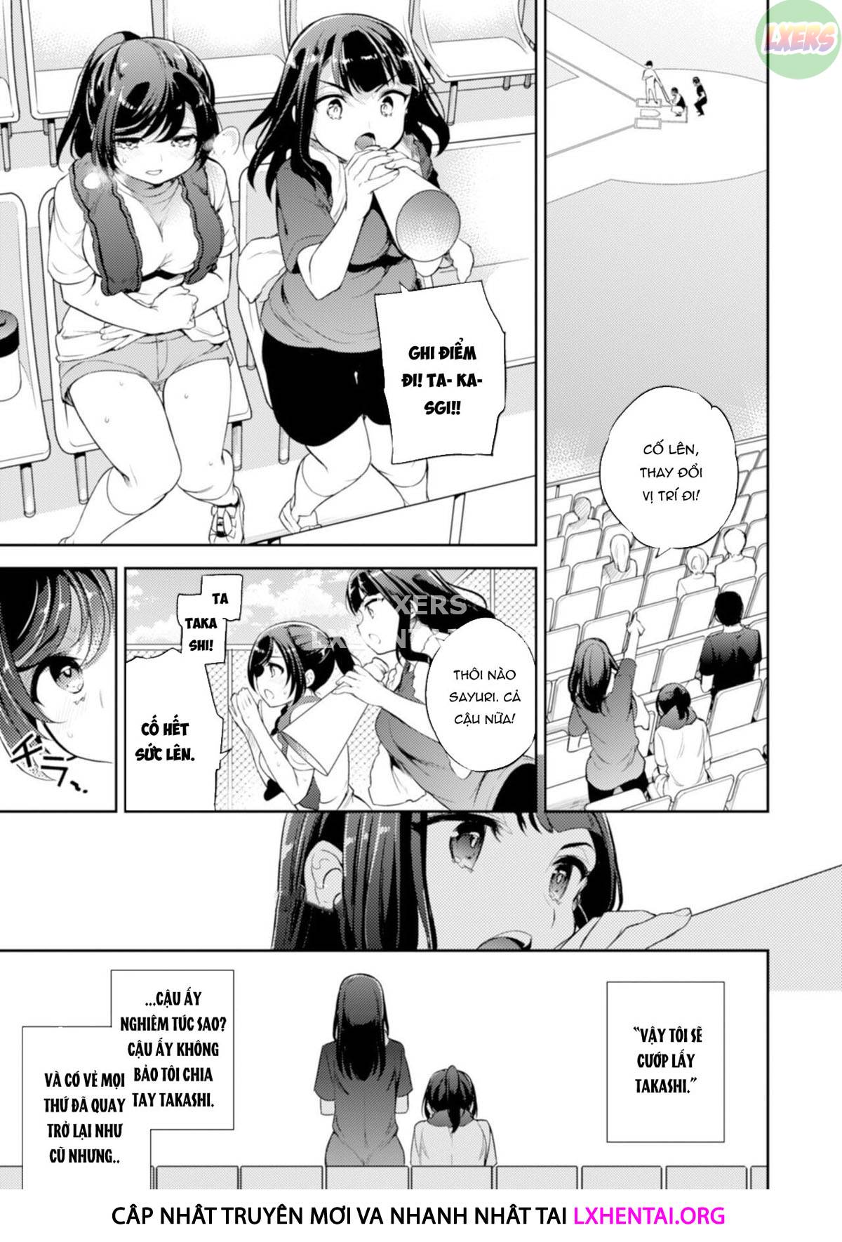 Đọc truyện hentai Sayuri - Kareshi to Hatsu H Mokuzen ni Chikan ni NTR-reta Shoujo - Chap 5 ~ What Happened With The Girl Who Went To Support Her Boyfriend
