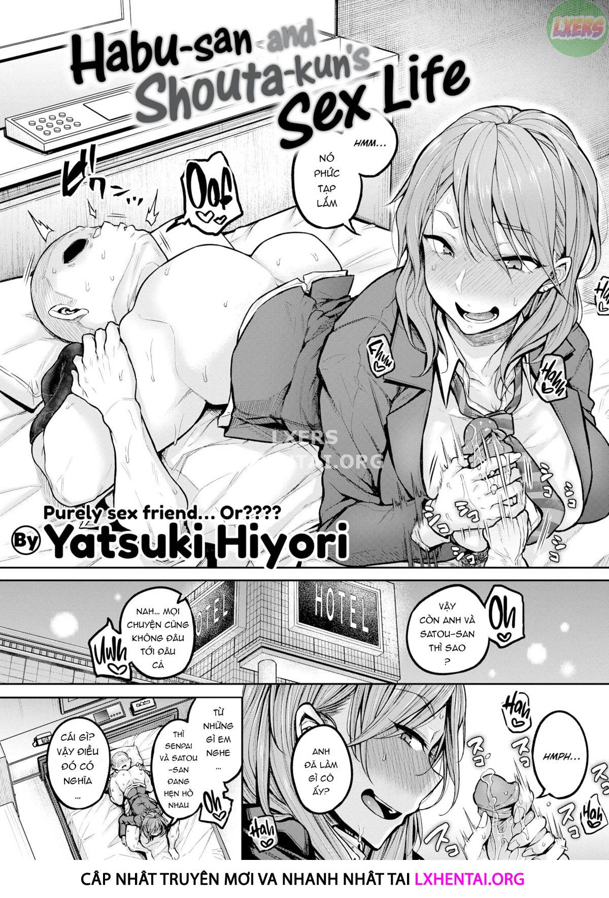 Đọc truyện hentai Đời sống tình dục của Habu và Shouta - Oneshot