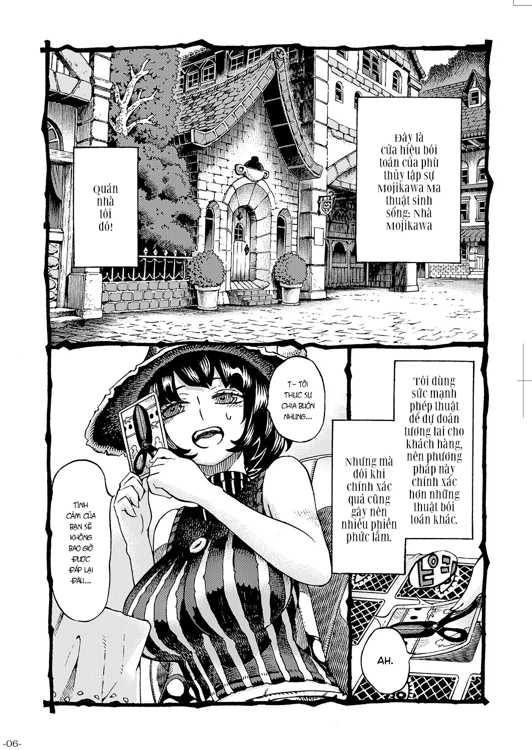 Đọc truyện hentai Chuyện tình cô phù thủy - Chap 1