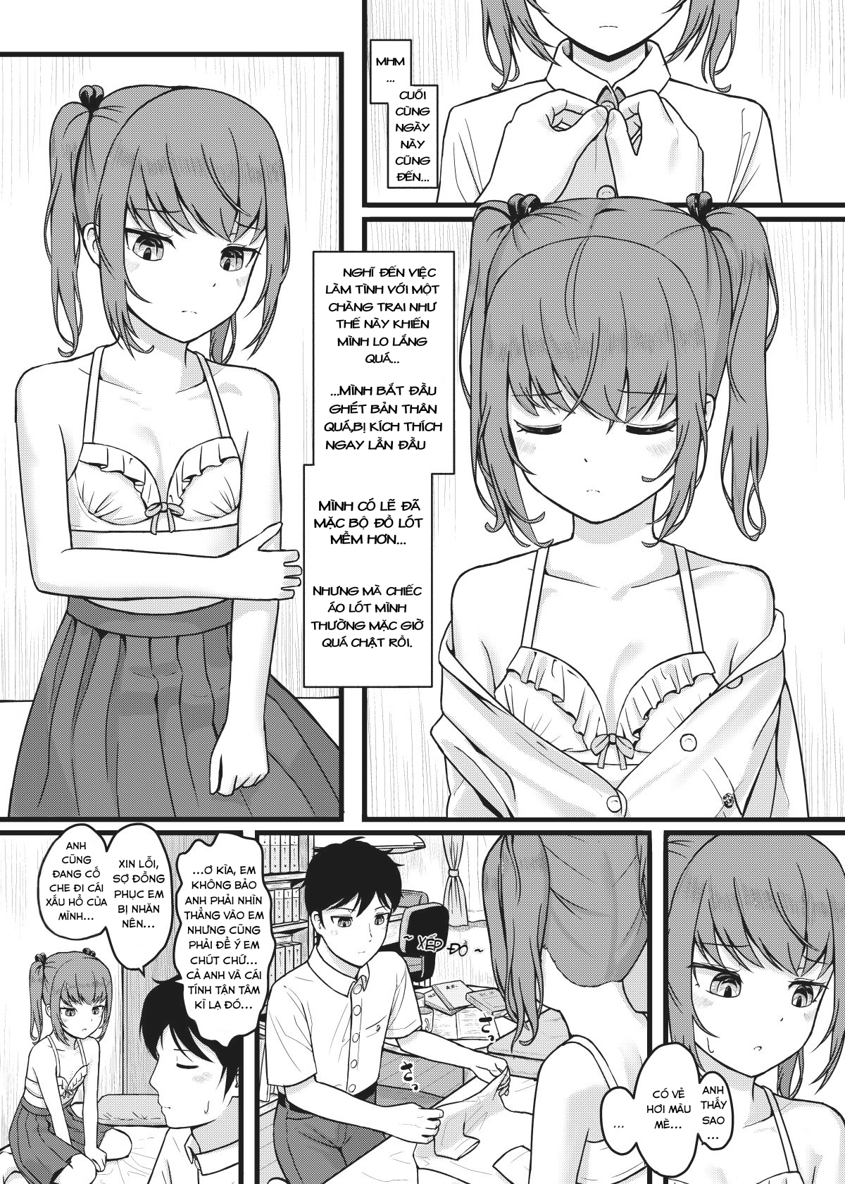 Đọc truyện hentai Trái tim mùa hè ( Reup ) - Chap 1: Lần đầu be like