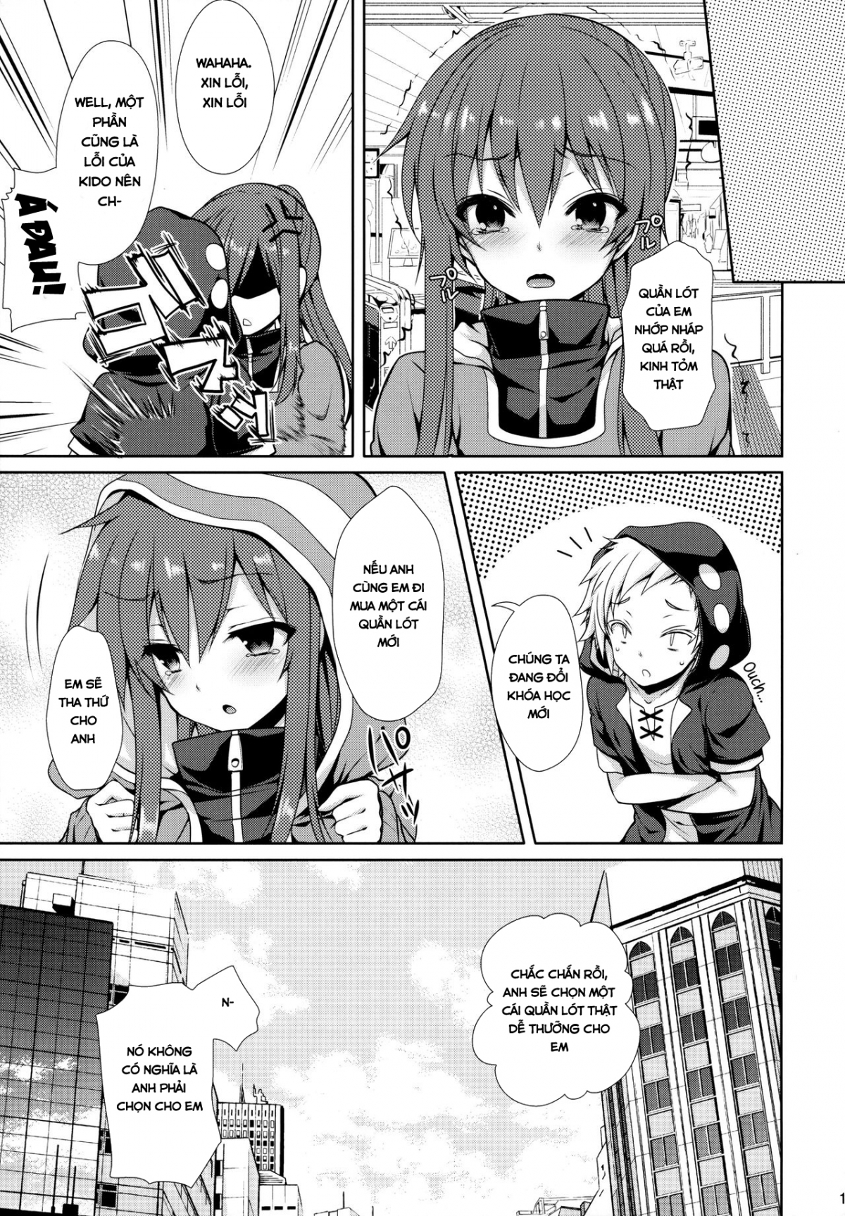 Đọc truyện hentai Nee Kido, Chikan Gokko Shiyou ka - Oneshot