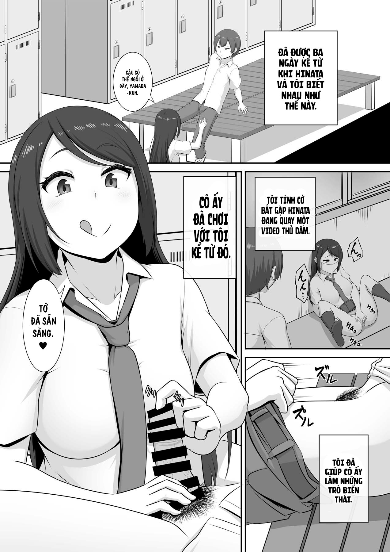 Đọc truyện hentai Hinata-san no Hatsujou Jijou - Oneshot