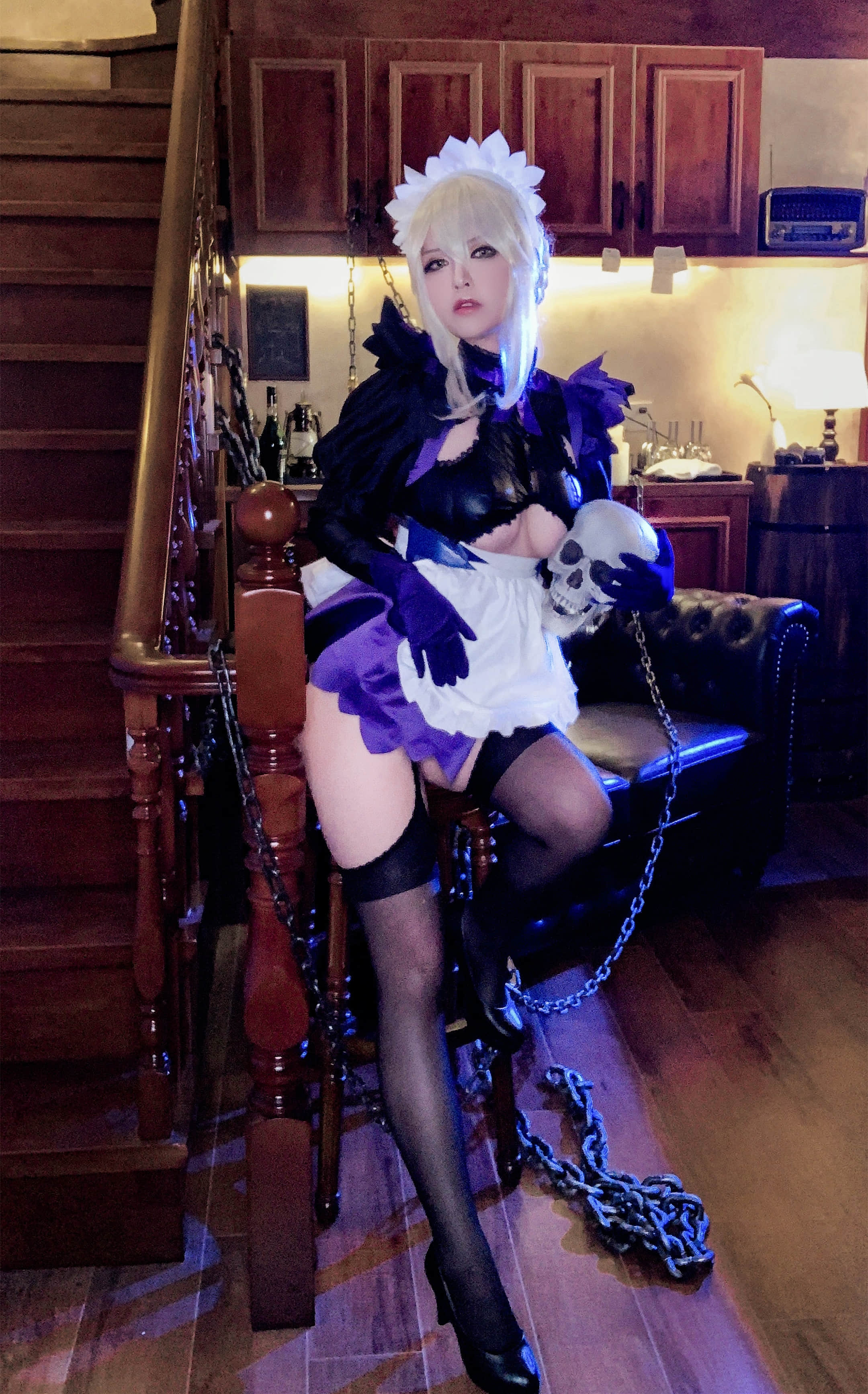 Đọc truyện hentai Tuyển tập Albums siêu phẩm Cosplay - Chap 826 - Half Son - LancerAlter Maid