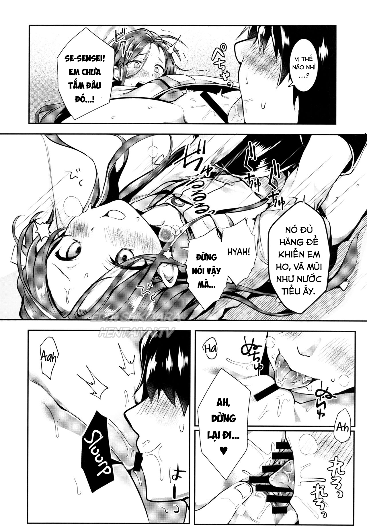 Đọc truyện hentai Sau khi chạy deadline Blue Archive - Oneshot