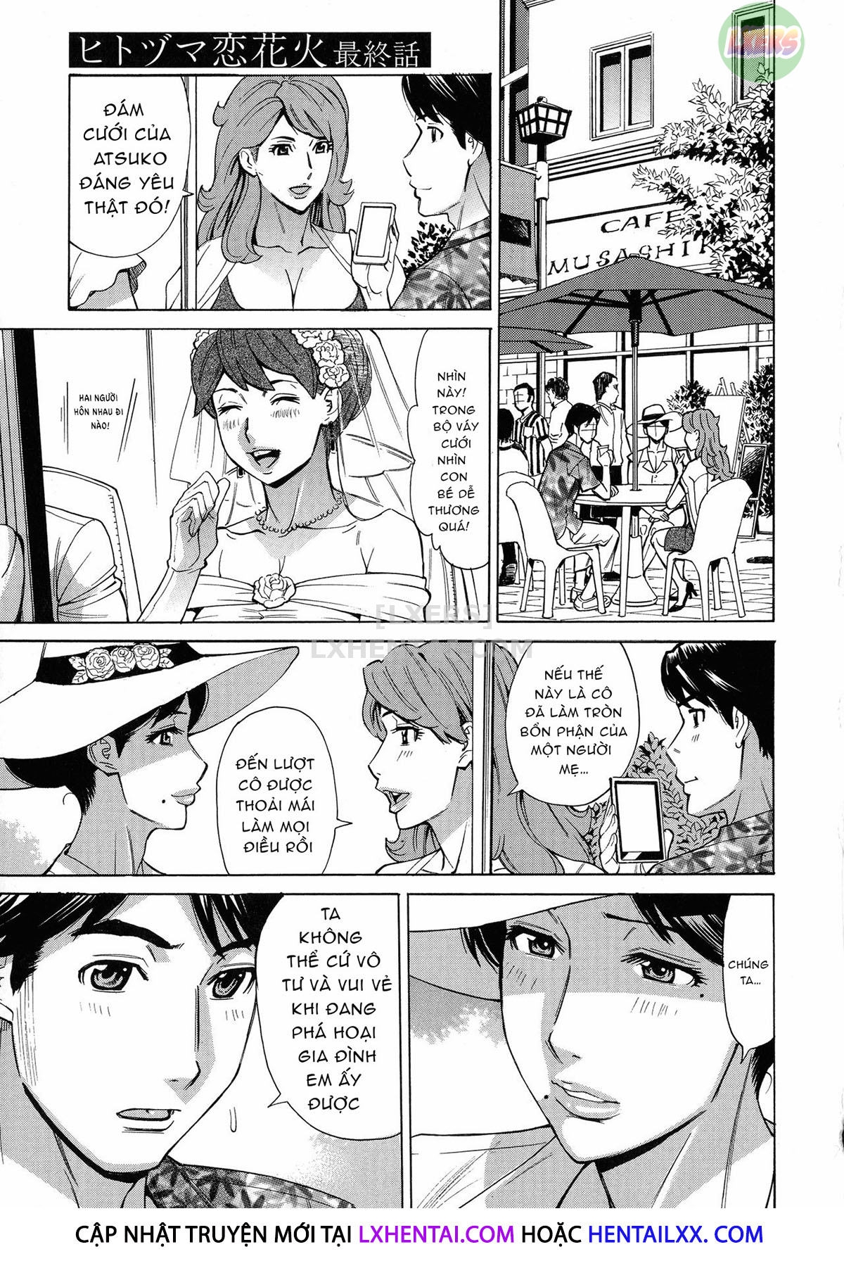 Đọc truyện hentai Hitozuma Koi Hanabi - Chap 8