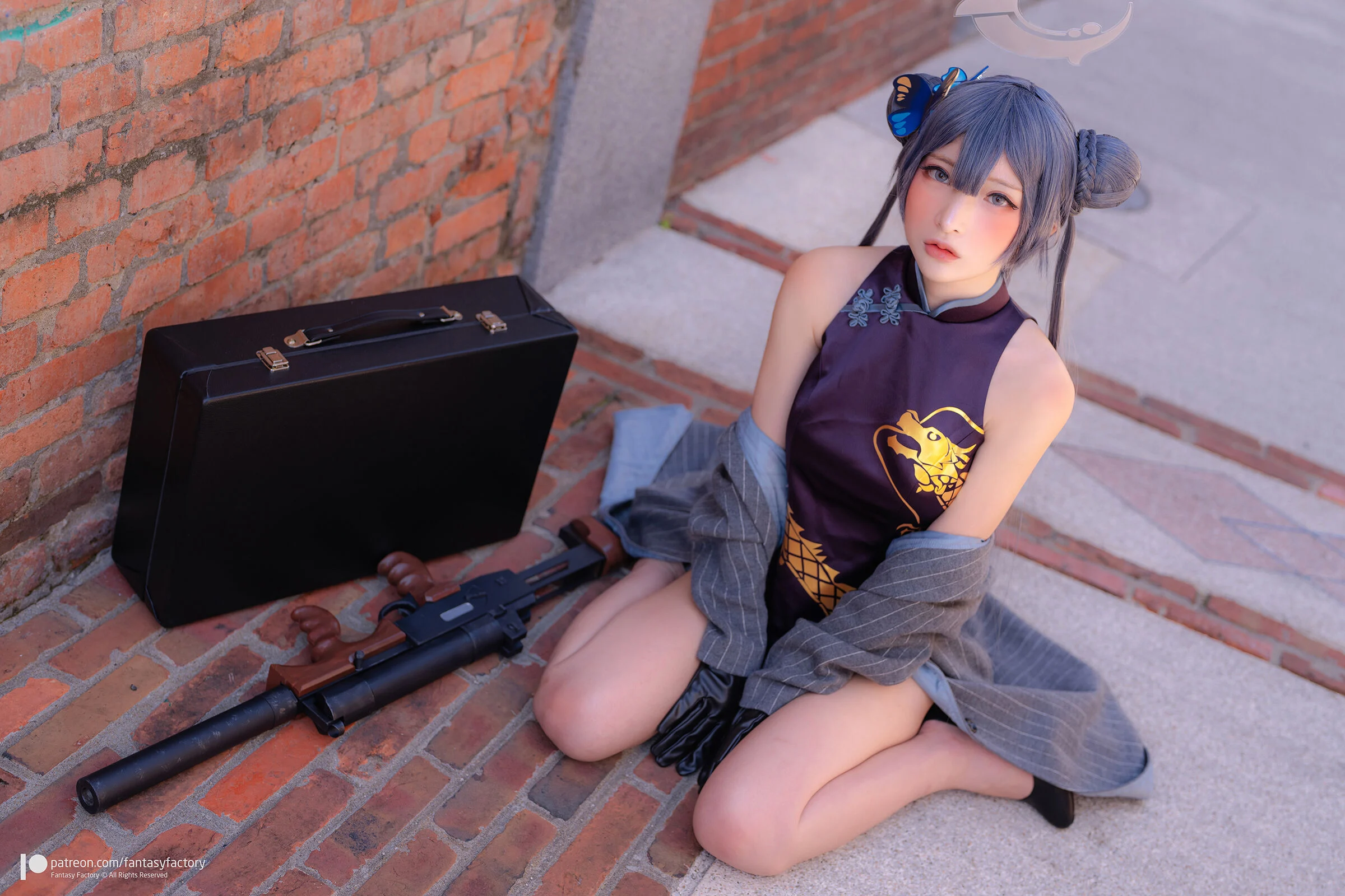 Đọc truyện hentai Tuyển tập Albums siêu phẩm Cosplay - Chap 362 - [Komachi Kocho] Kisaki - Buraka