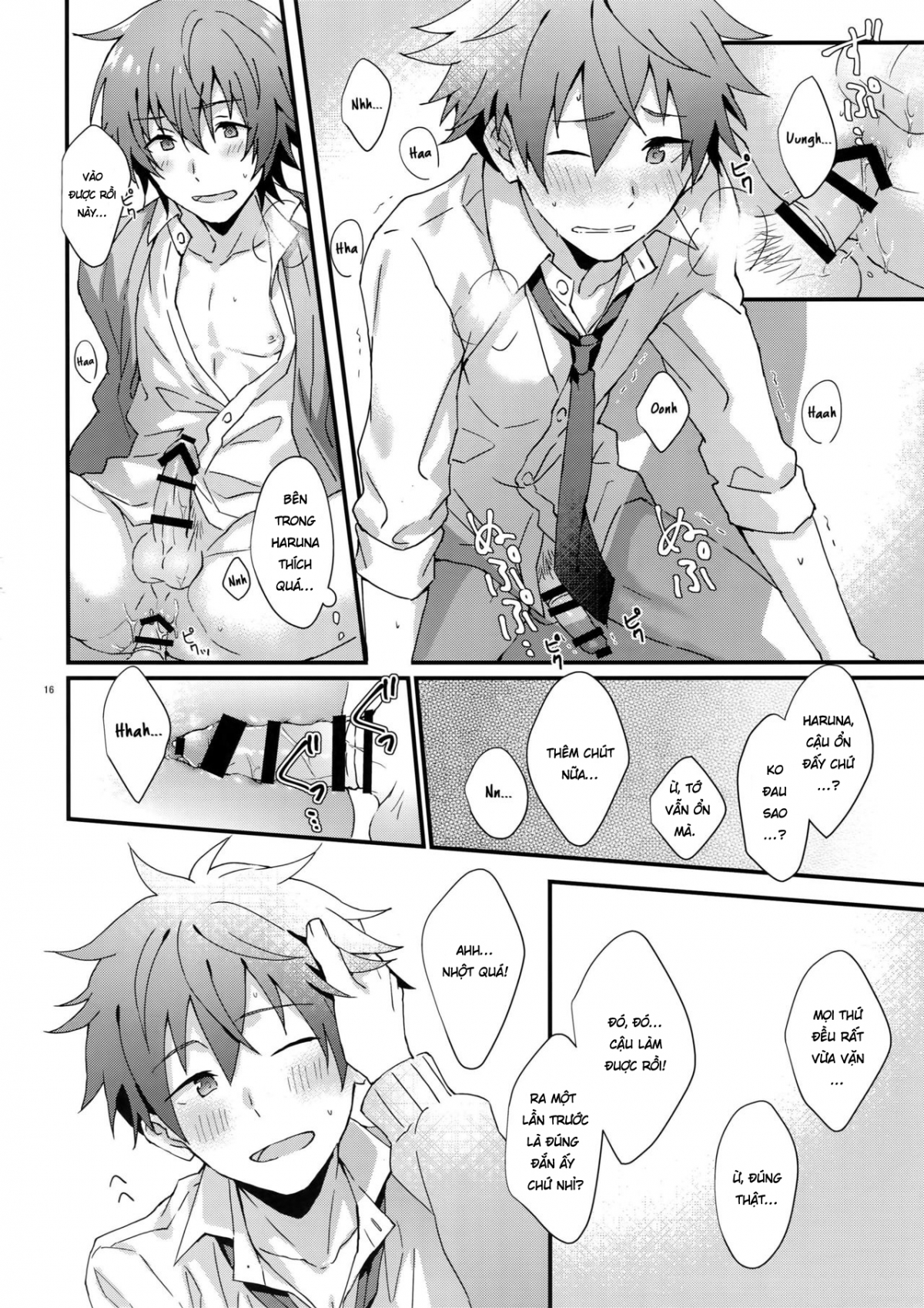 Đọc truyện hentai [Yaoi] Thoát kiếp trai tân! - Oneshot