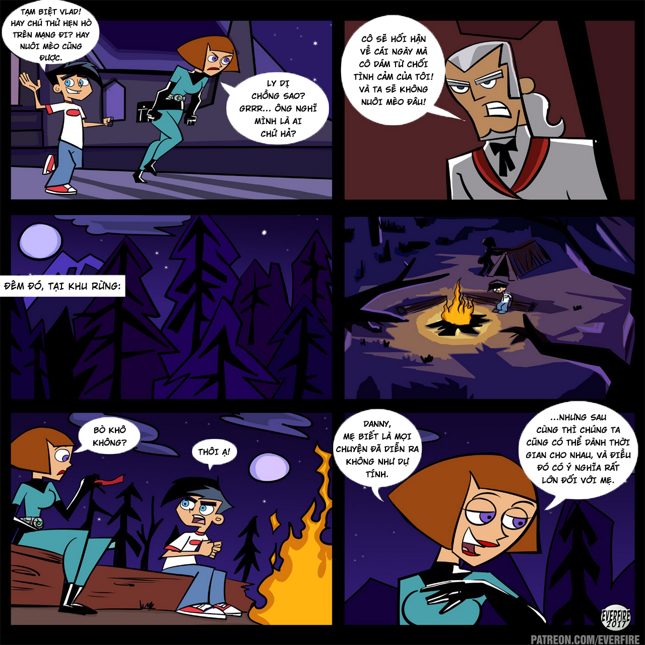 Đọc truyện hentai Tình cảm gia đình (Danny Phantom) - Oneshot