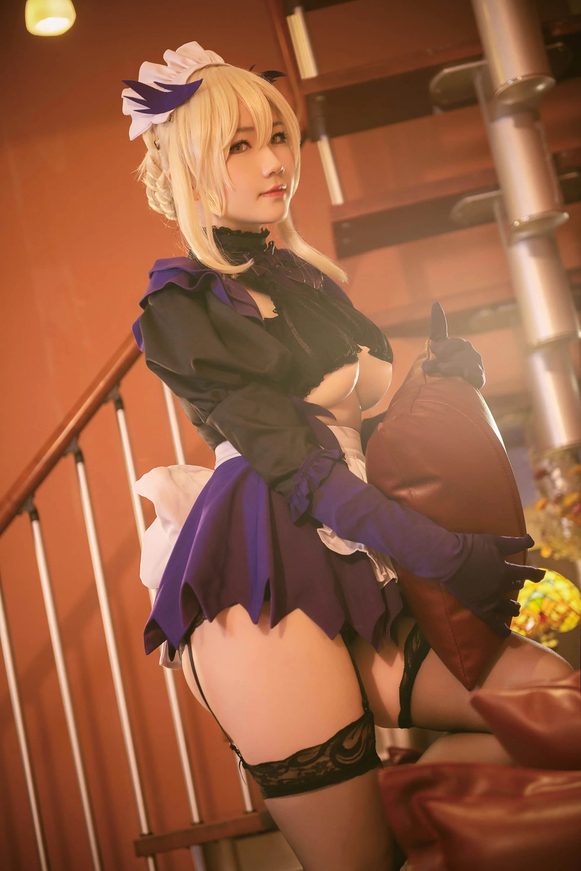 Đọc truyện hentai Tuyển tập Albums siêu phẩm Cosplay - Chap 863 - Benmomo is the last Maid