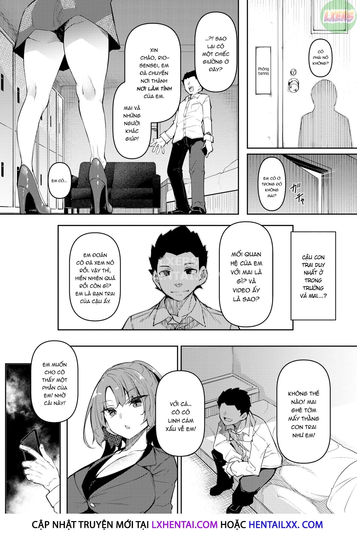 Đọc truyện hentai Thiên đường thôi miên - Chap 5