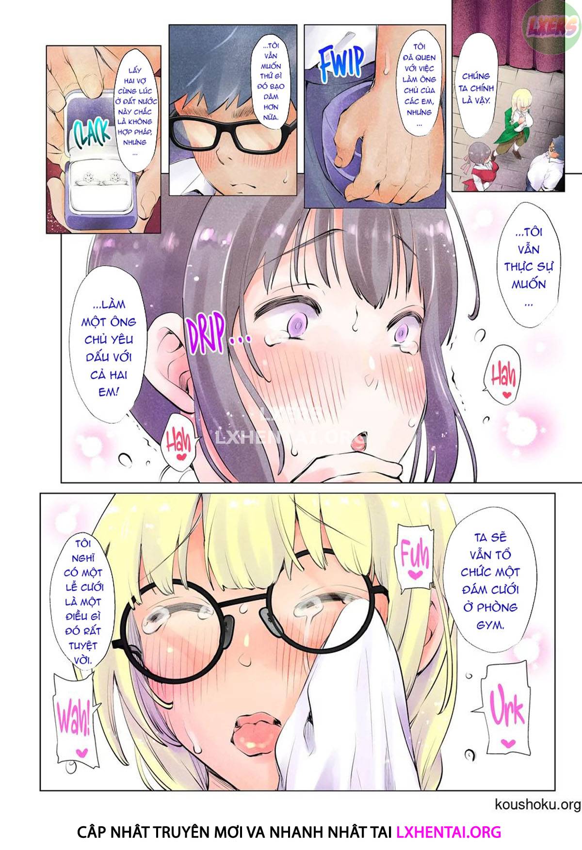 Đọc truyện hentai Chúng em có thể phục vụ anh không, chủ nhân? - Chap 3 - [END]